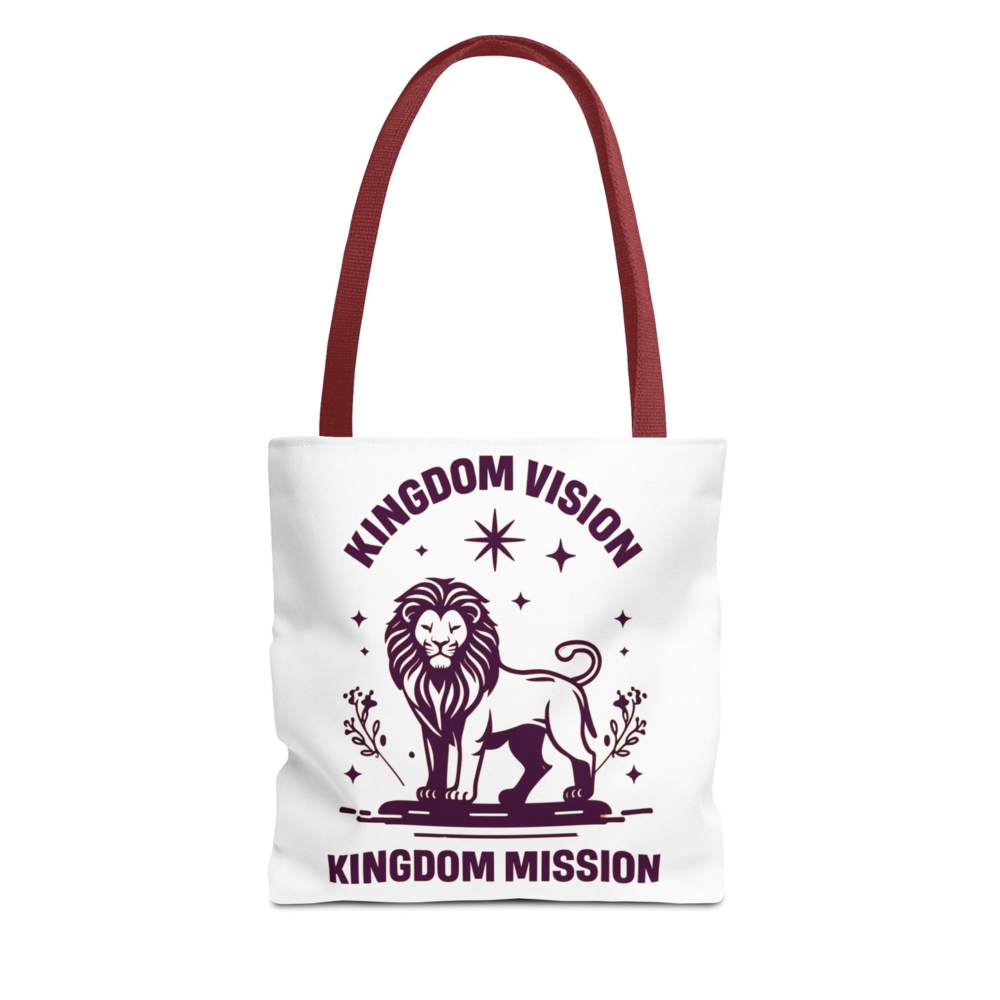 Kingdom Vision Lion Tote Bag β Durable Canvas Bag with Bold & Empowering Design