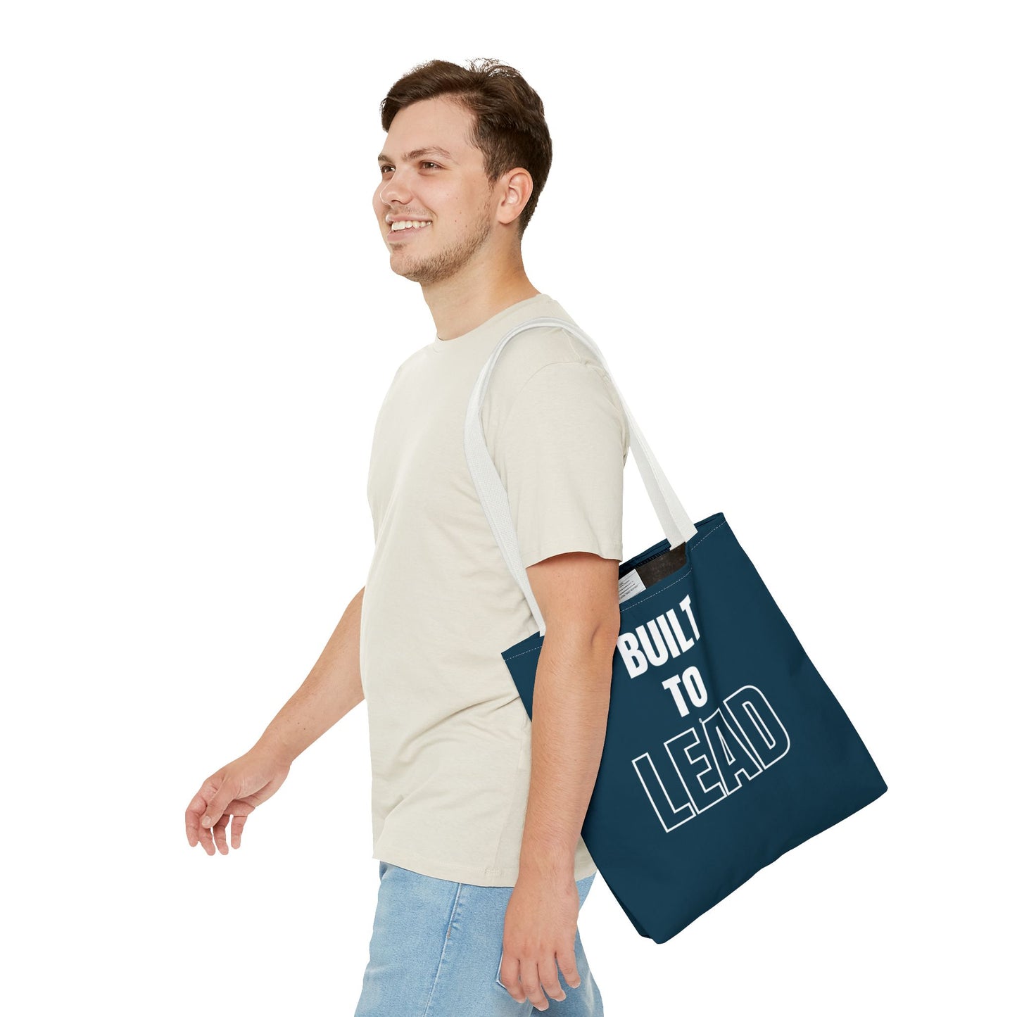 Built to Lead Durable Everyday Tote Bag – Spacious, Lightweight & Versatile for Work, Gym & Travel