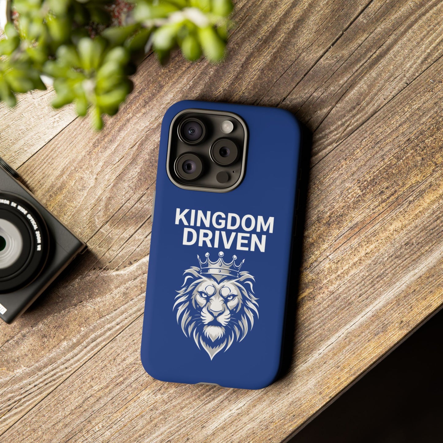 Kingdom Driven Phone Case - Royal Lion Design for iPhone 12 to iPhone 16