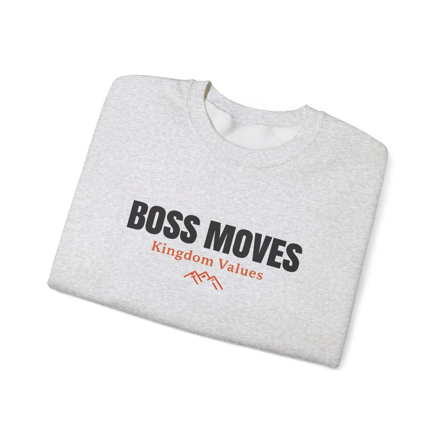 Boss Moves Crewneck Sweatshirt – Soft & Cozy Unisex Pullover for Casual & Streetwear Style