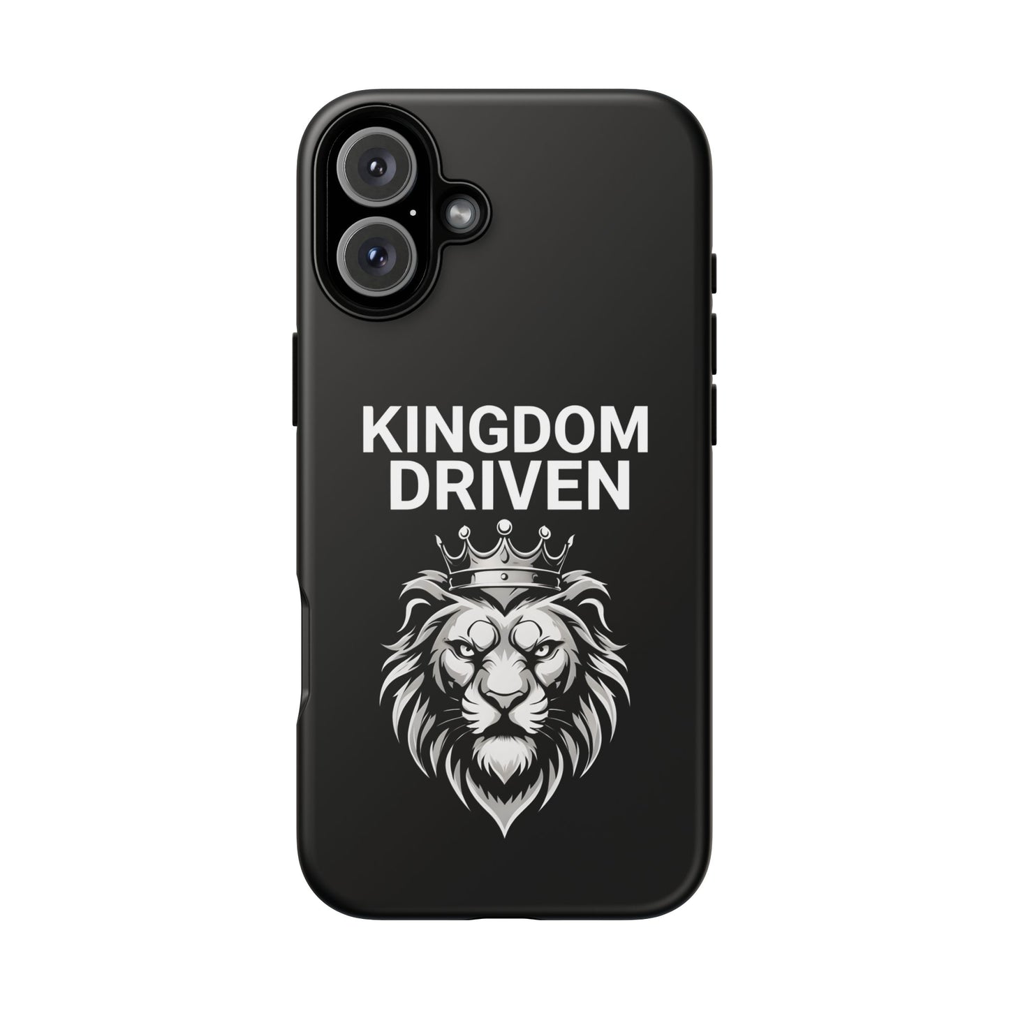 Kingdom Driven Phone Case - Royal Lion Design for iPhone 12 to iPhone 16