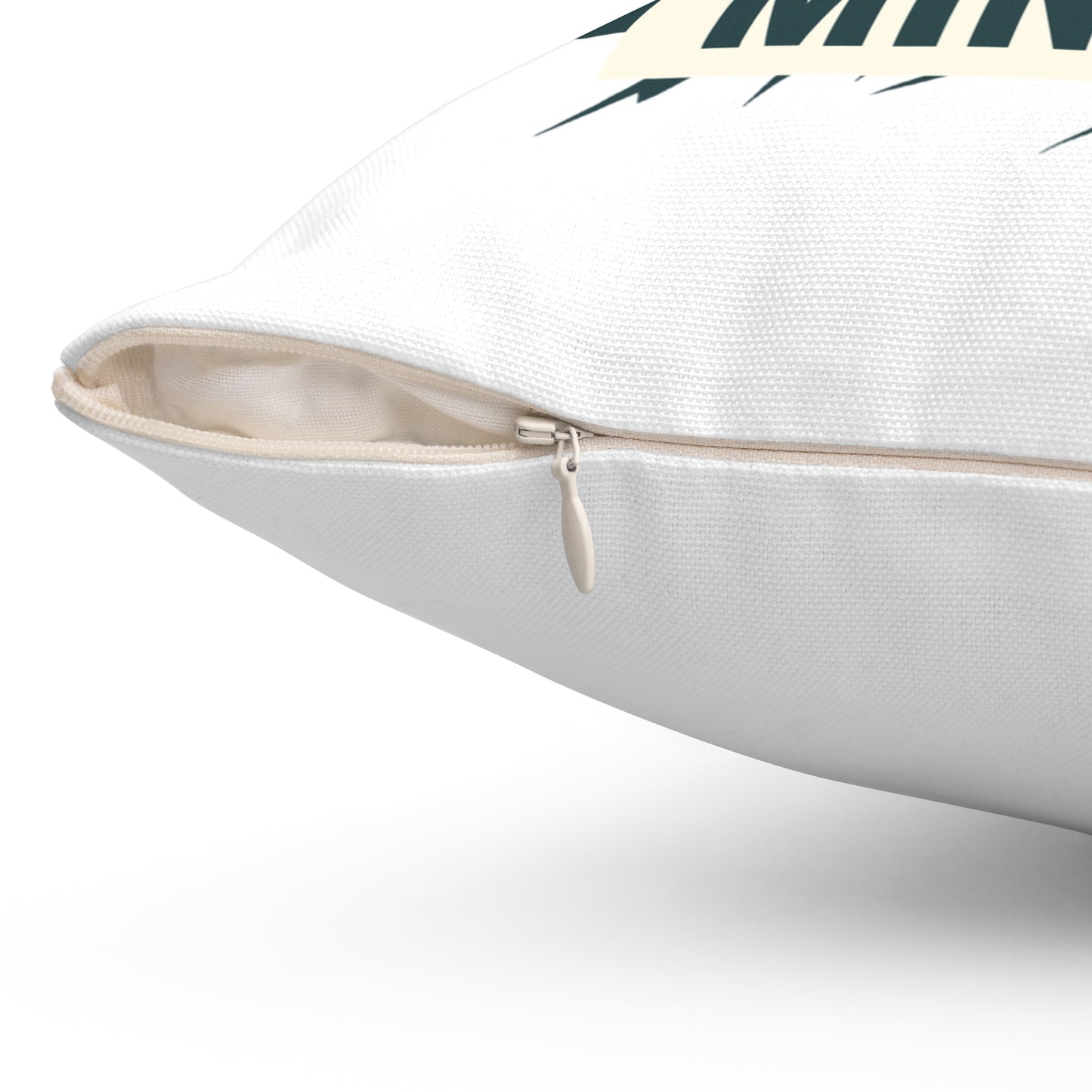 Kingdom Mindset Soft & Durable Square Pillow – Plush Polyester Cushion for Home & Office Decor