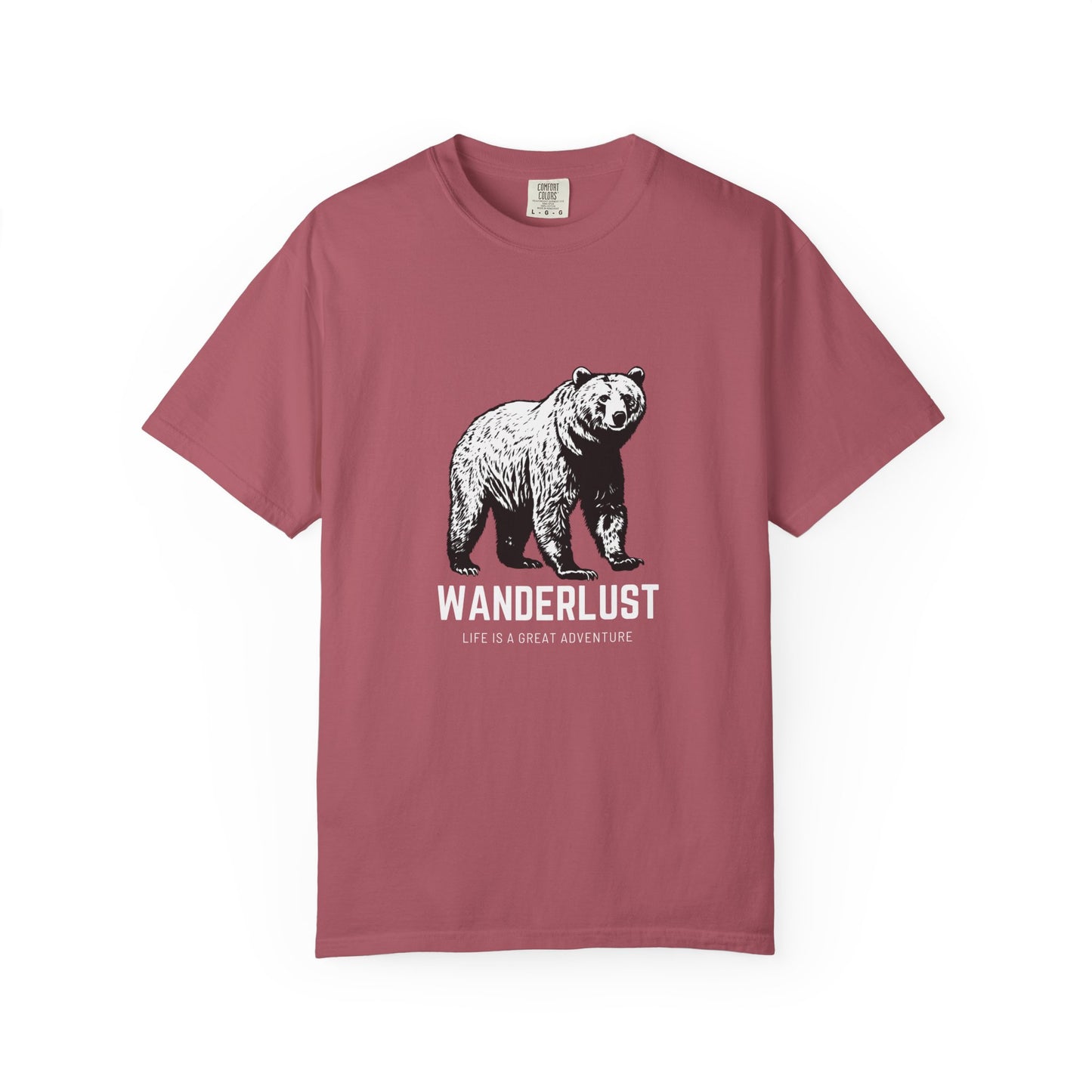 Wanderlust Unisex Garment-Dyed T-Shirt – Soft, Durable & Comfortable Everyday Wear