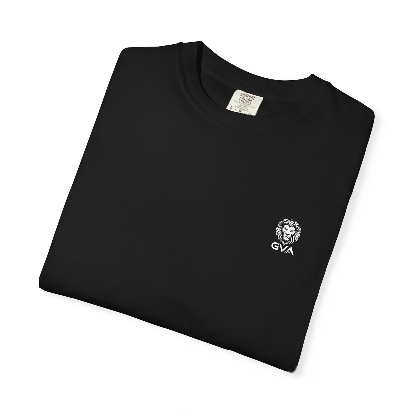 GVA Alpha Presence Unisex Garment-Dyed T-Shirt – Casual Everyday Fit, Streetwear Vibes, Gift for Him or Her, Soft Cotton