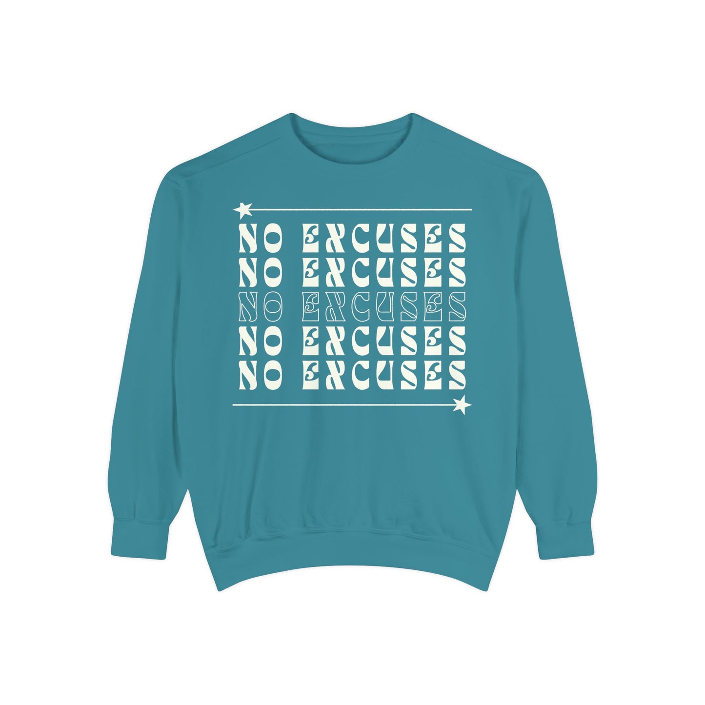 No Excuses Unisex Heavyweight Sweatshirt – Soft, Warm & Durable for Everyday Comfort