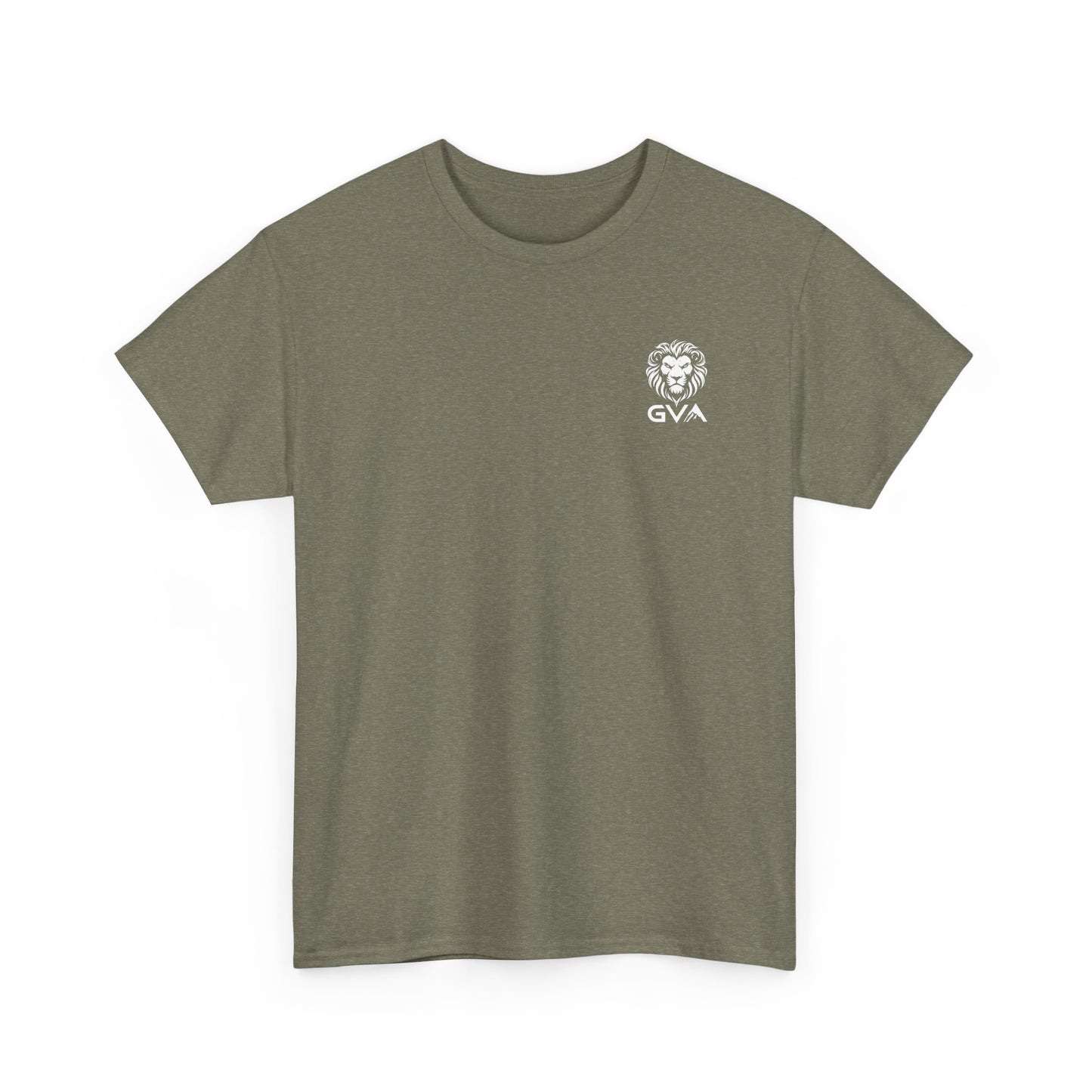 GVA Unisex Heavy Cotton T-Shirt – Durable, Soft Fabric, Everyday Casual Wear