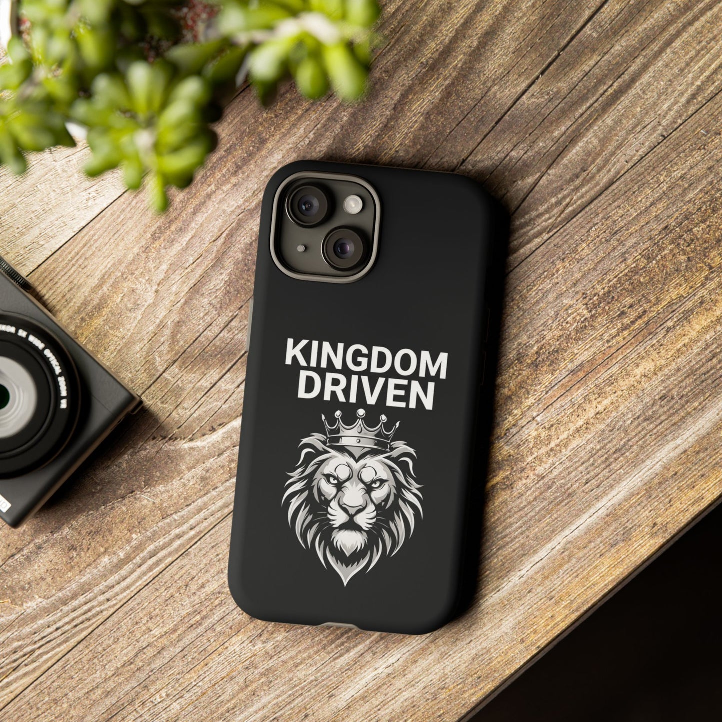Kingdom Driven Phone Case - Royal Lion Design for iPhone 12 to iPhone 16