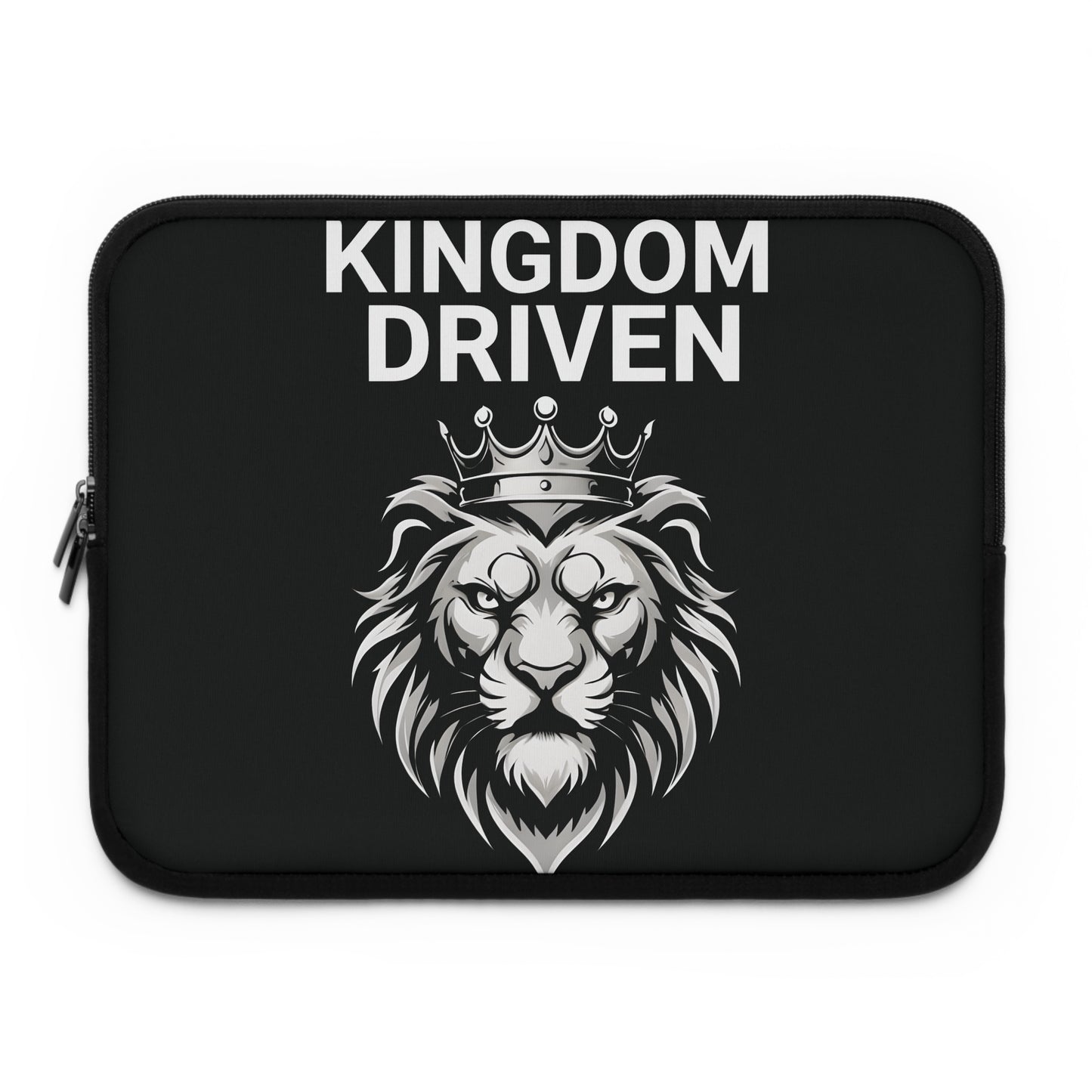 Kingdom Driven Laptop Sleeve – Water-Resistant Neoprene, Dual Zipper, Protective & Lightweight