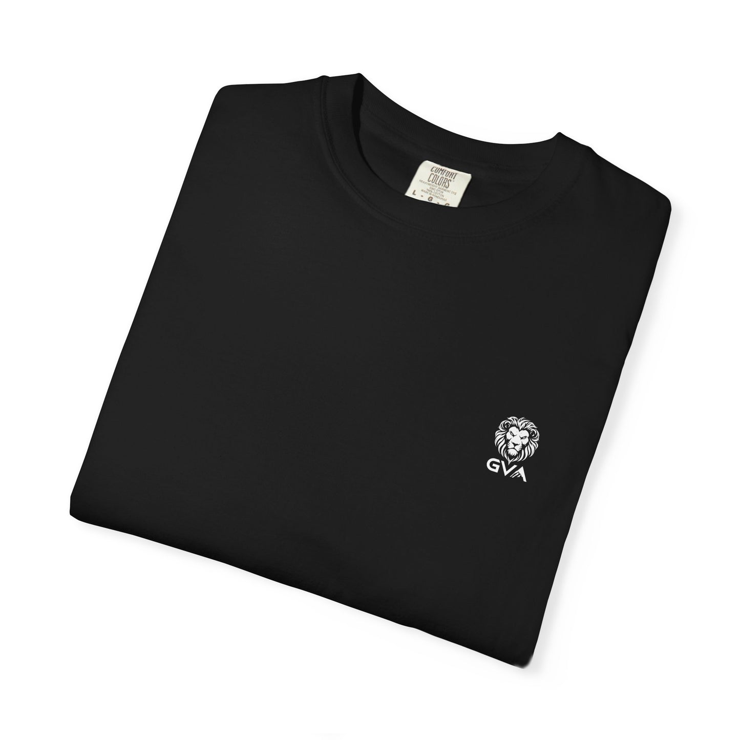 GVA Alpha Presence Unisex T-Shirt – Soft Garment-Dyed Cotton Tee for Festivals, Chill Days, Gifts, and Summer Vibes