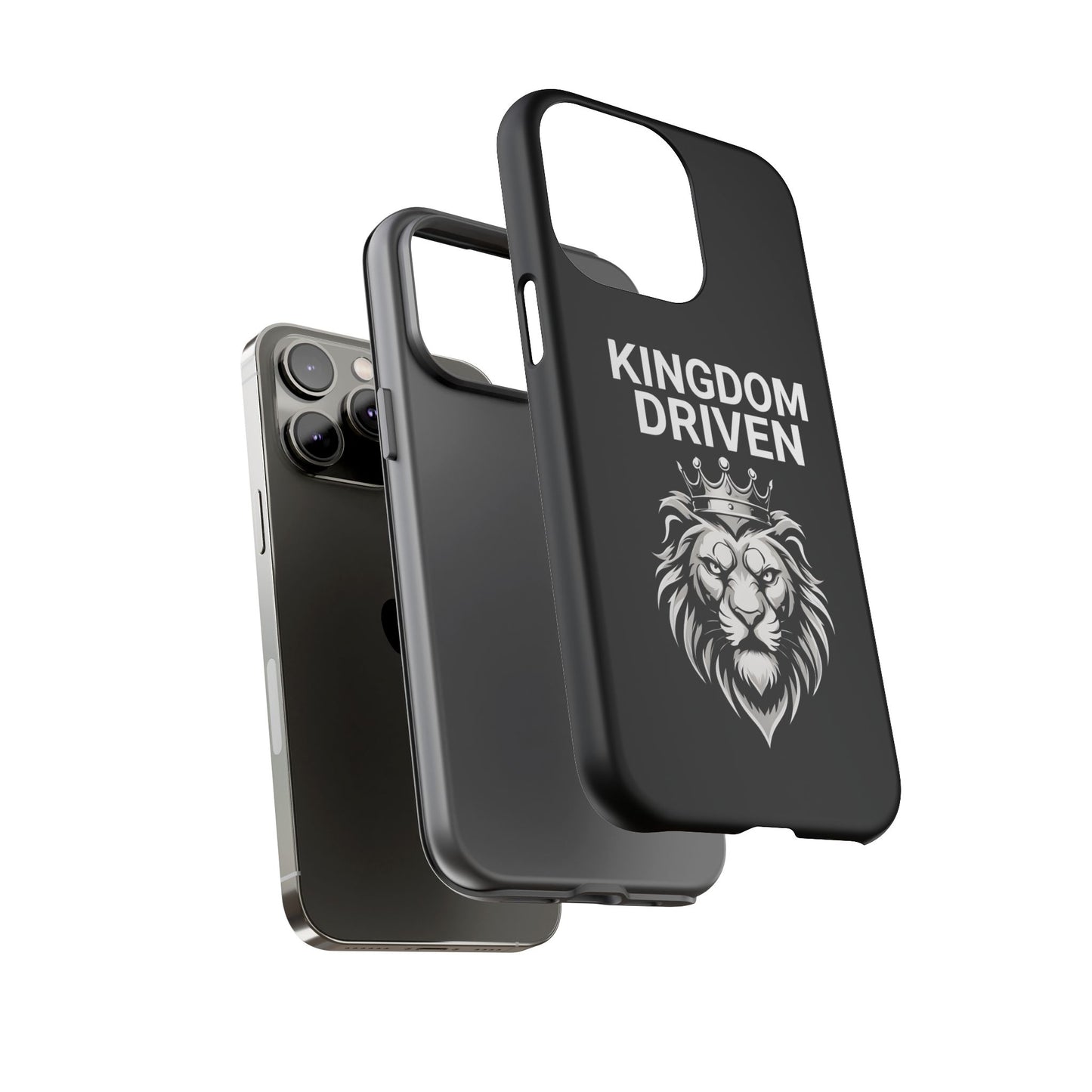 Kingdom Driven Phone Case - Royal Lion Design for iPhone 12 to iPhone 16