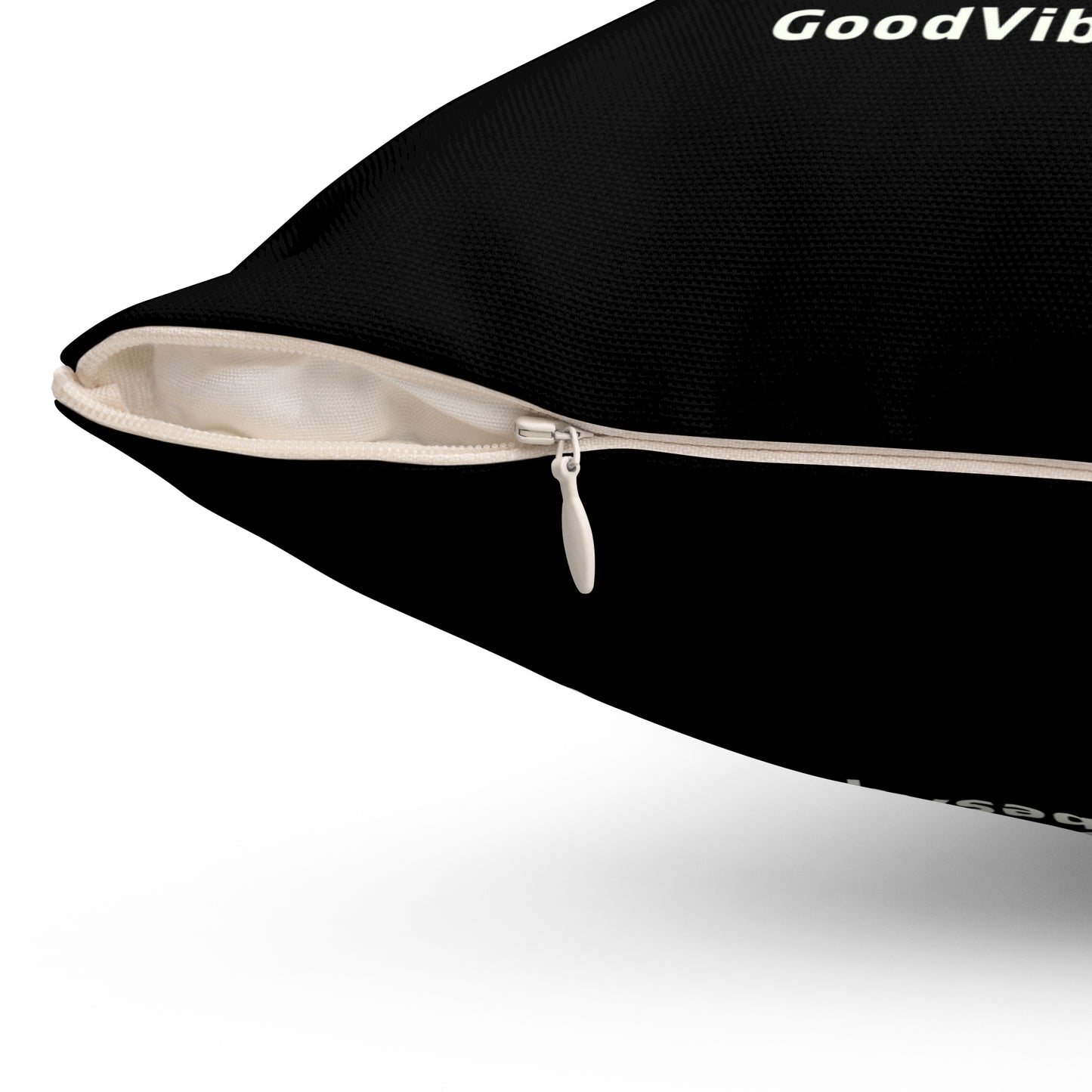 Grind & Grace Soft & Durable Square Pillow – Plush Polyester Cushion for Home & Office Decor