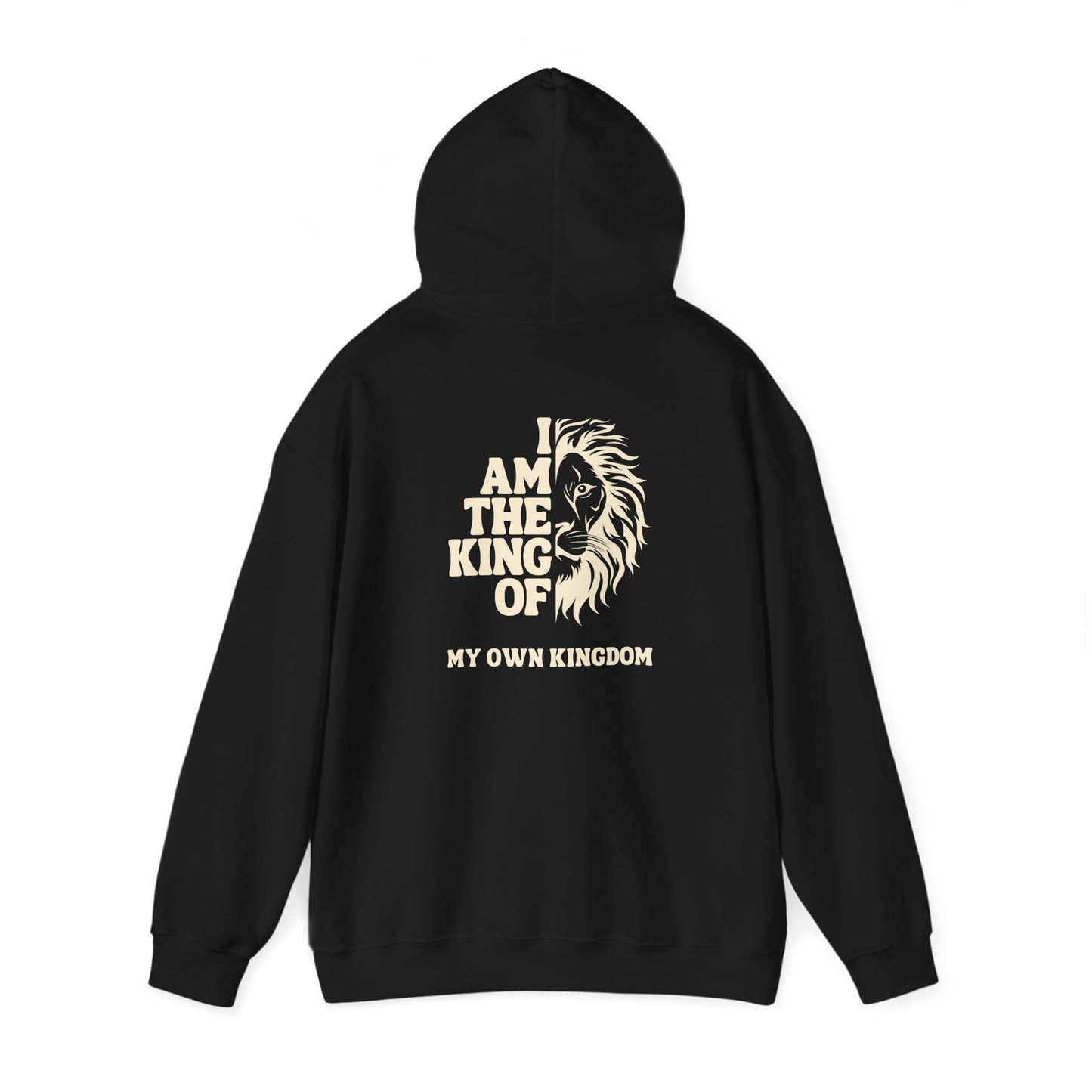 King Design Unisex Heavy Blend Hoodie – Soft Fleece, Warm & Durable for Everyday Wear