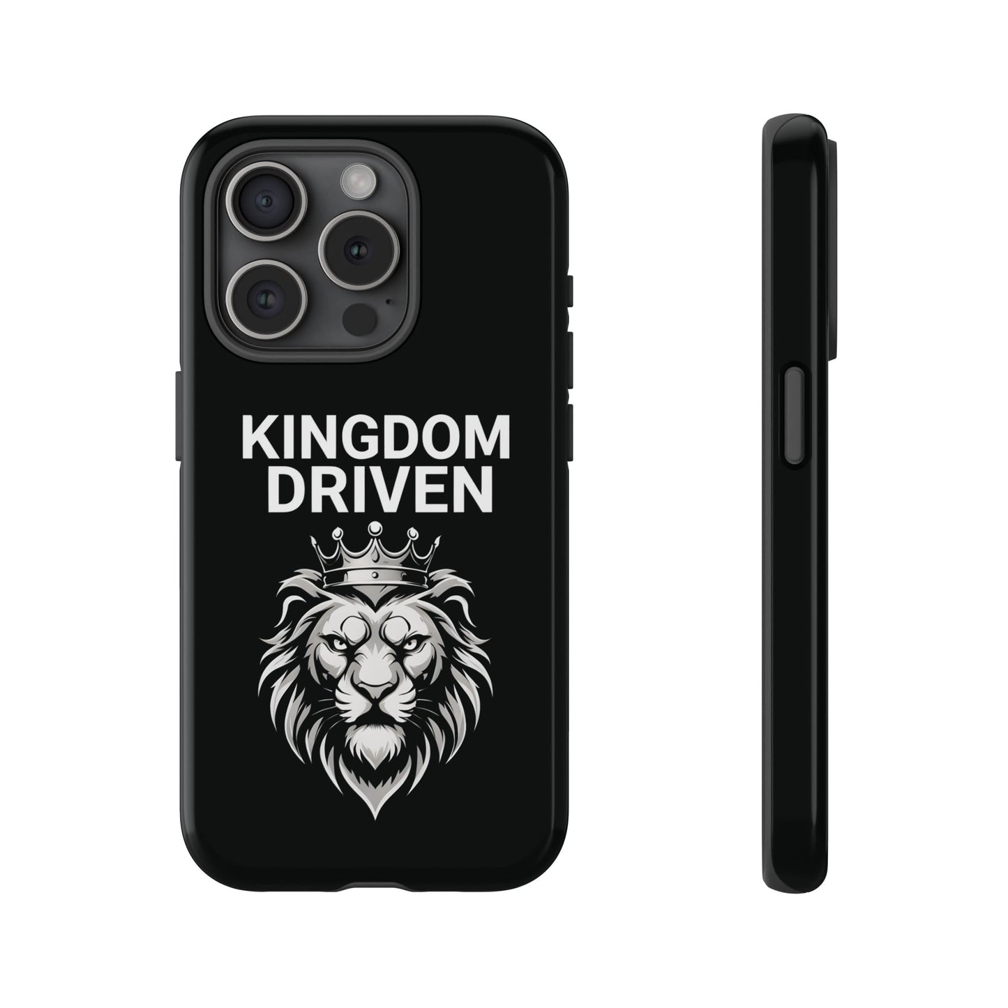 Kingdom Driven Phone Case - Royal Lion Design for iPhone 12 to iPhone 16