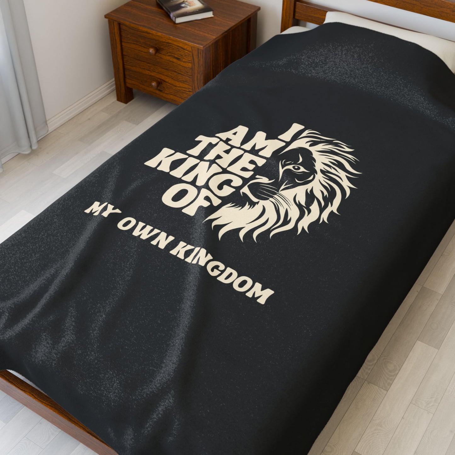 King Design Velveteen Plush Blanket – Ultra-Soft, Warm & Durable for Home & Gifts