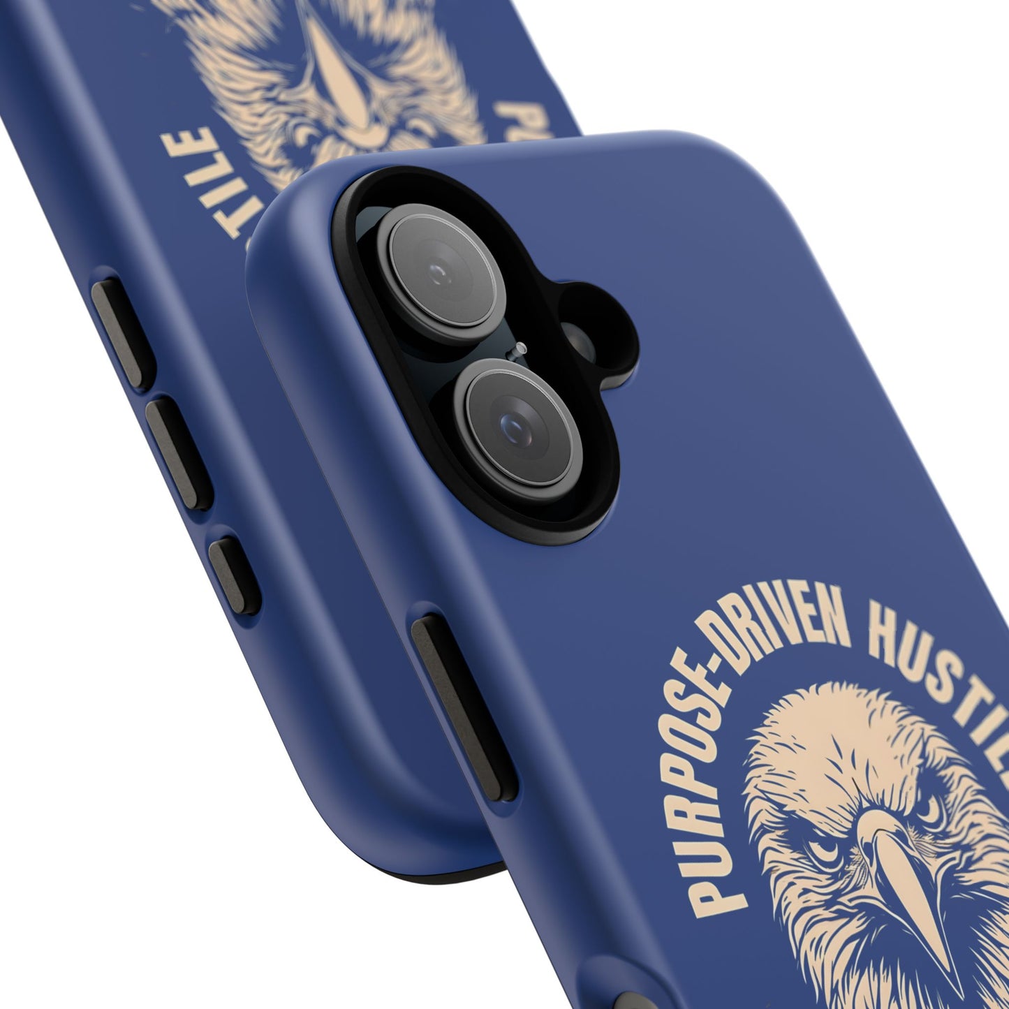 Purpose-Driven Hustle Phone Case - Eagle Design for iPhone 12 to iPhone 16