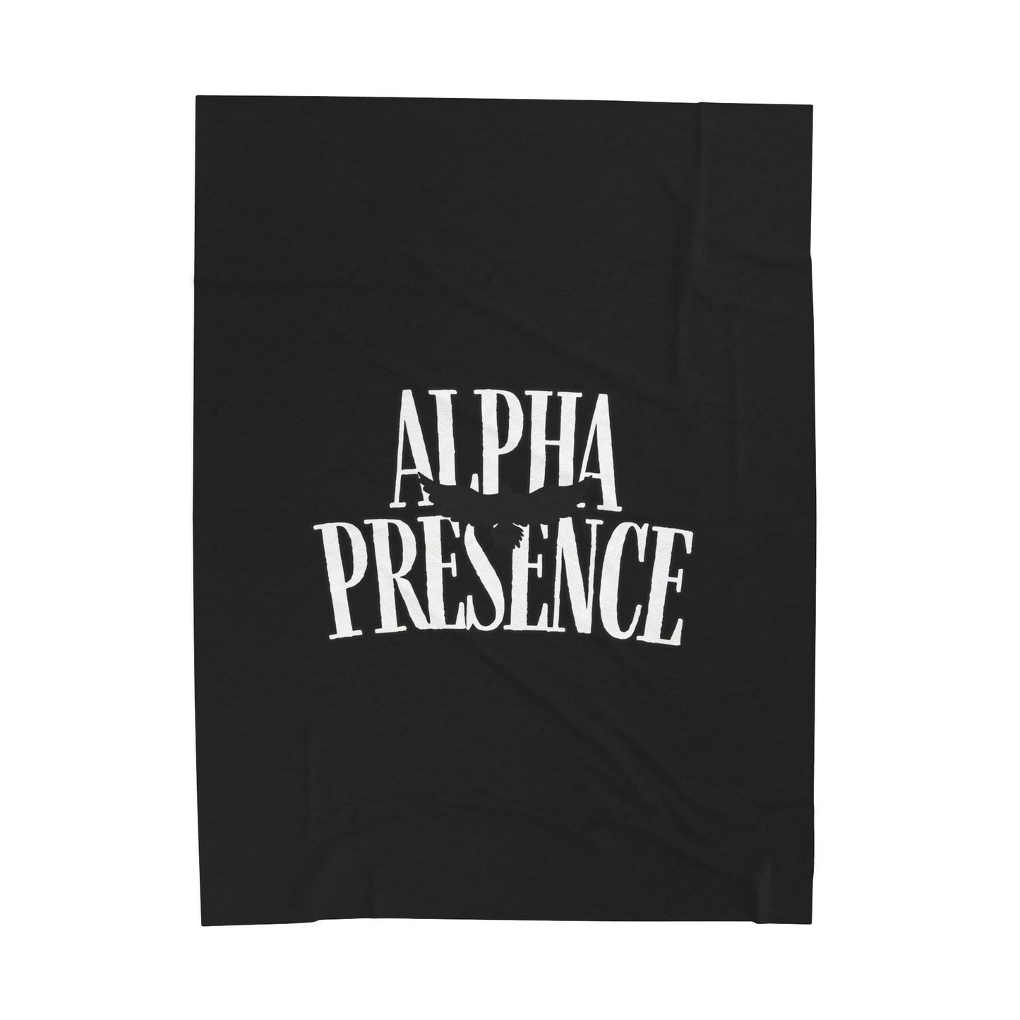 Alpha Presence Plush Blanket (WOB) | Cozy Home Decor, Relaxation Blanket