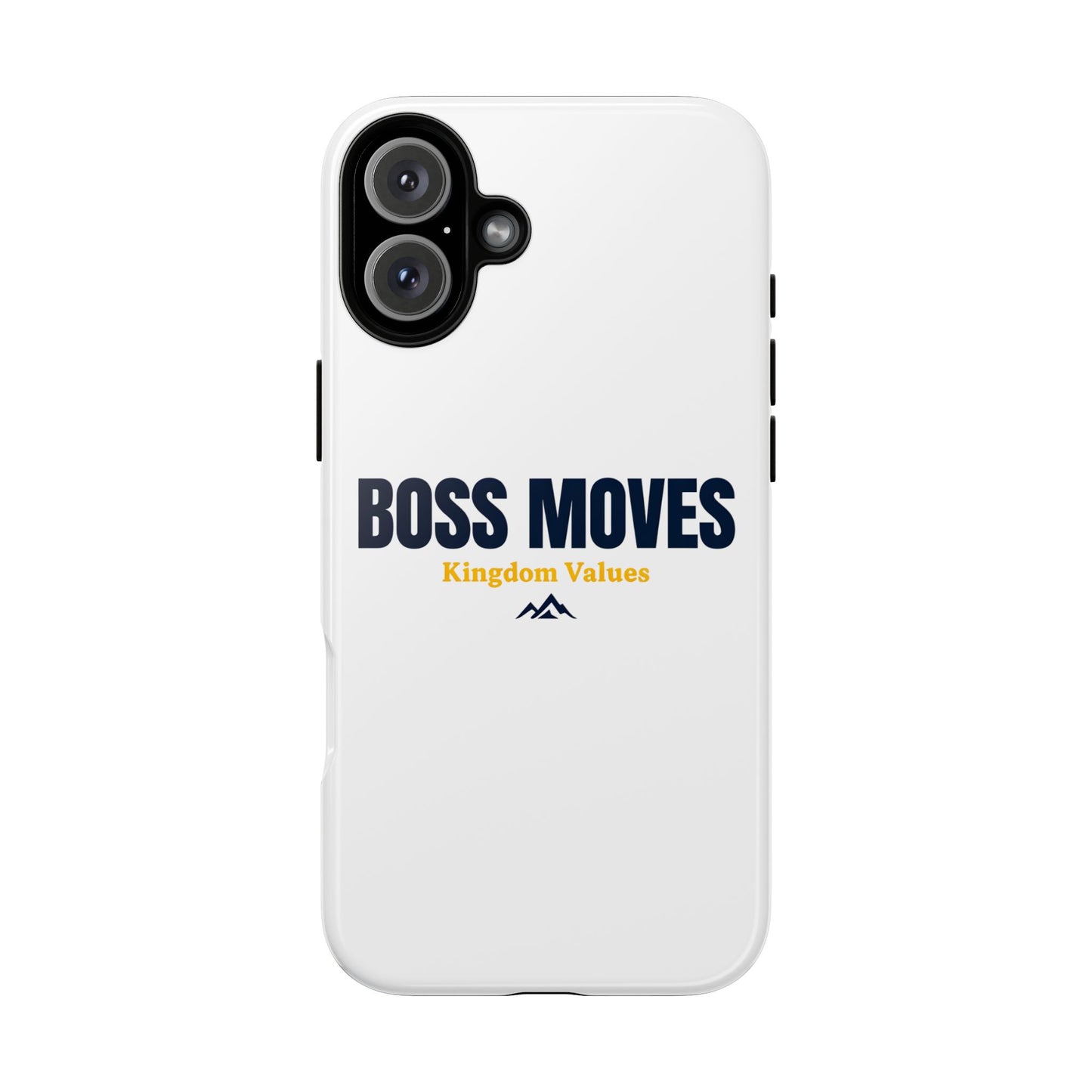 Boss Moves Phone Case - Kingdom Values Design for iPhone 12 to iPhone 16