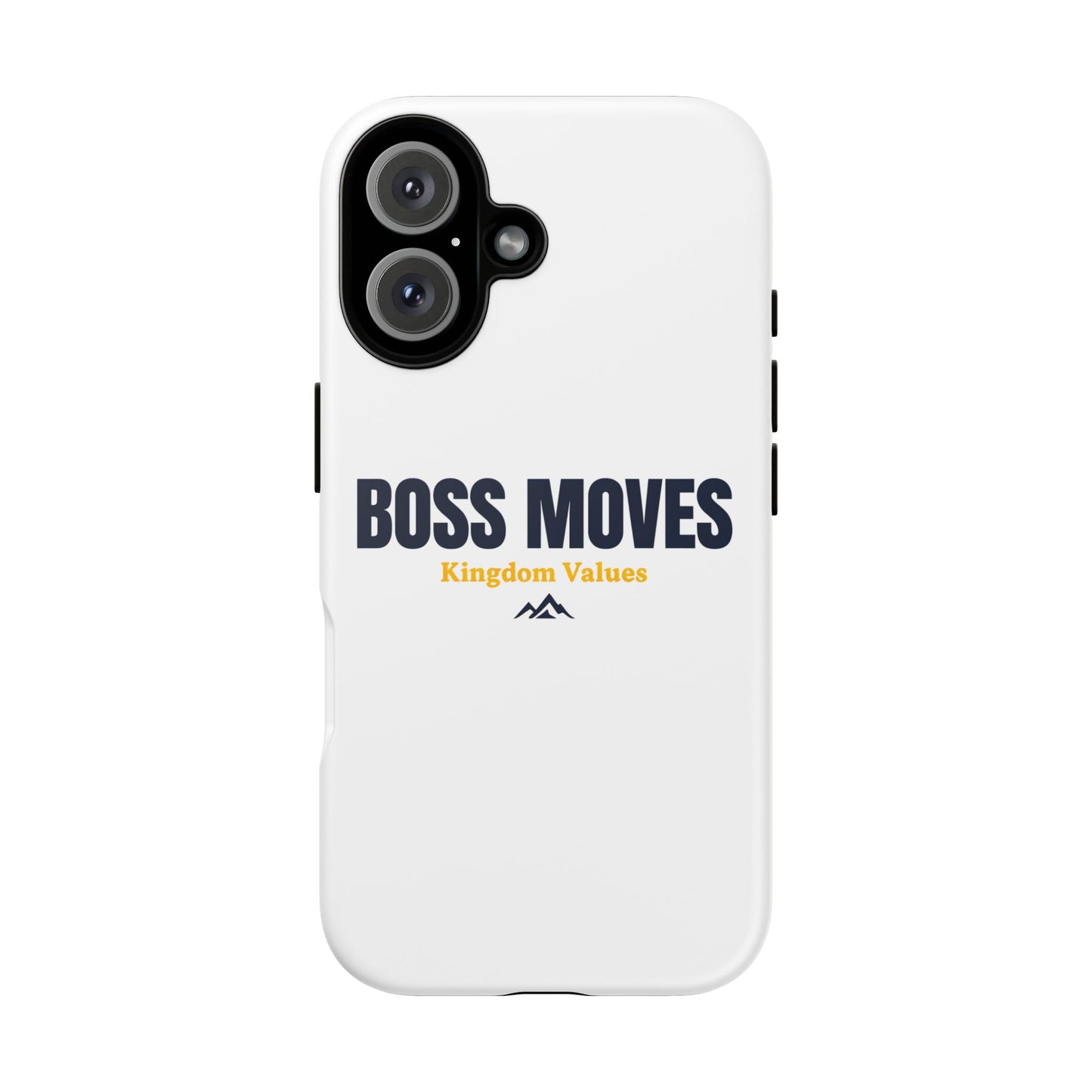 Boss Moves Phone Case - Kingdom Values Design for iPhone 12 to iPhone 16