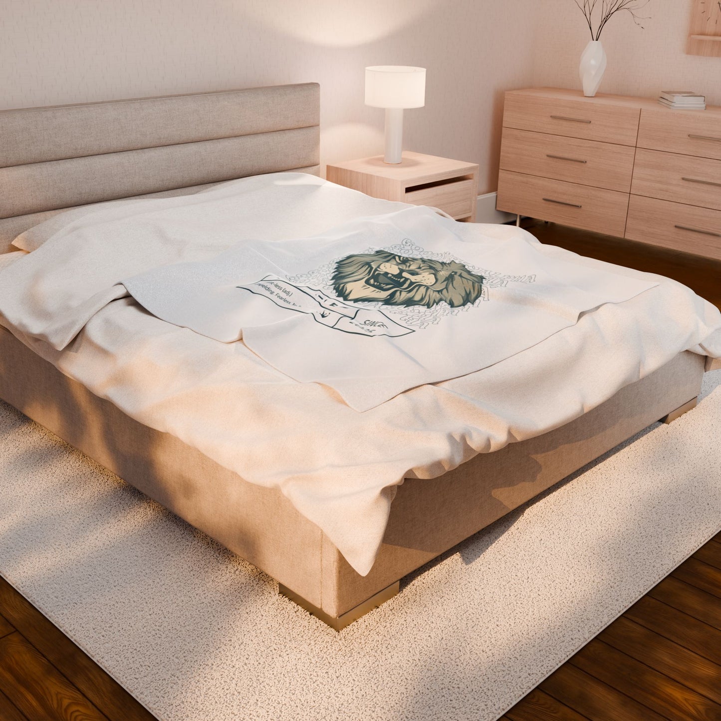 Relentless Velveteen Plush Blanket – Ultra-Soft, Warm & Durable for Home & Gifts