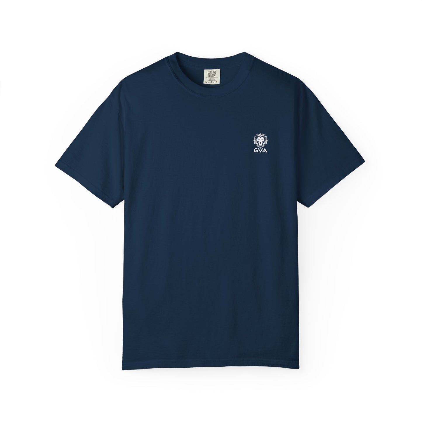 GVA Alpha Presence Unisex Garment-Dyed T-Shirt – Casual Everyday Fit, Streetwear Vibes, Gift for Him or Her, Soft Cotton