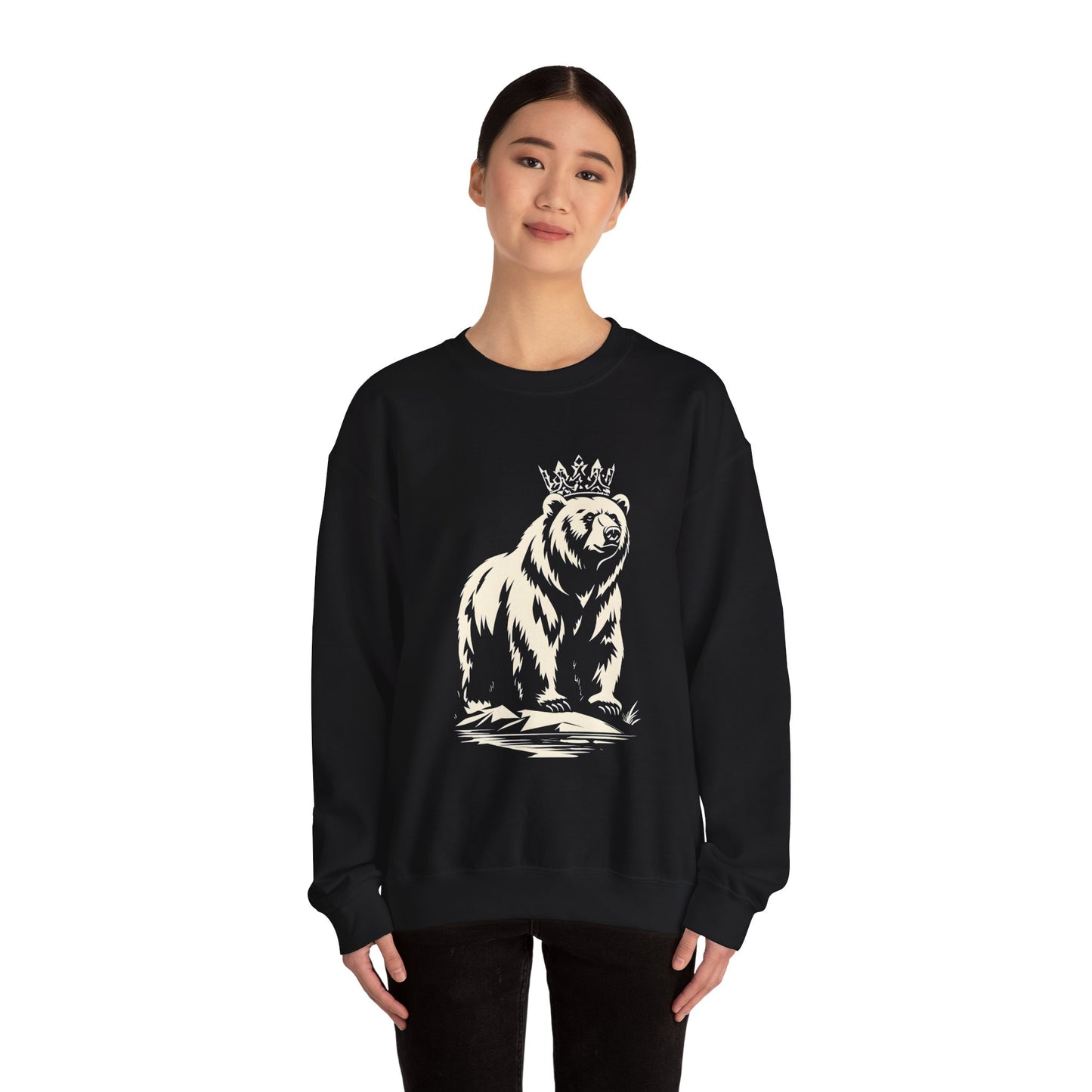 Unisex Heavy Blend Crewneck Sweatshirt – Soft Fleece, Classic Fit, Warm & Durable