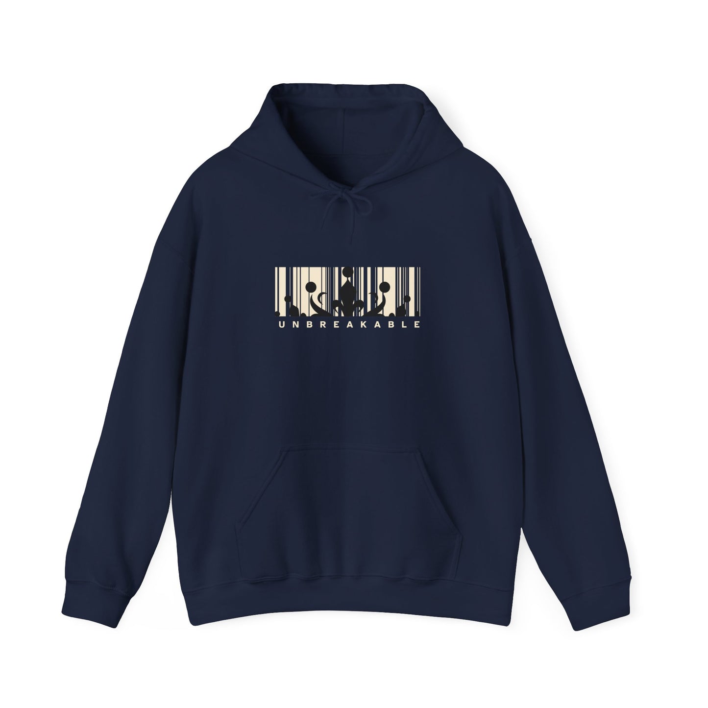 Unbreakable Unisex Heavy Blend Hoodie – Soft Fleece, Warm & Durable for Everyday Wear