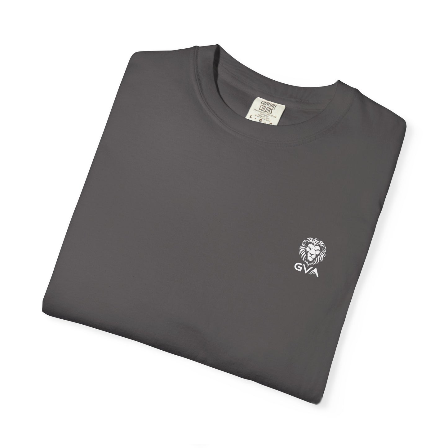 GVA Alpha Presence Unisex Garment-Dyed T-Shirt – Casual Everyday Fit, Streetwear Vibes, Gift for Him or Her, Soft Cotton