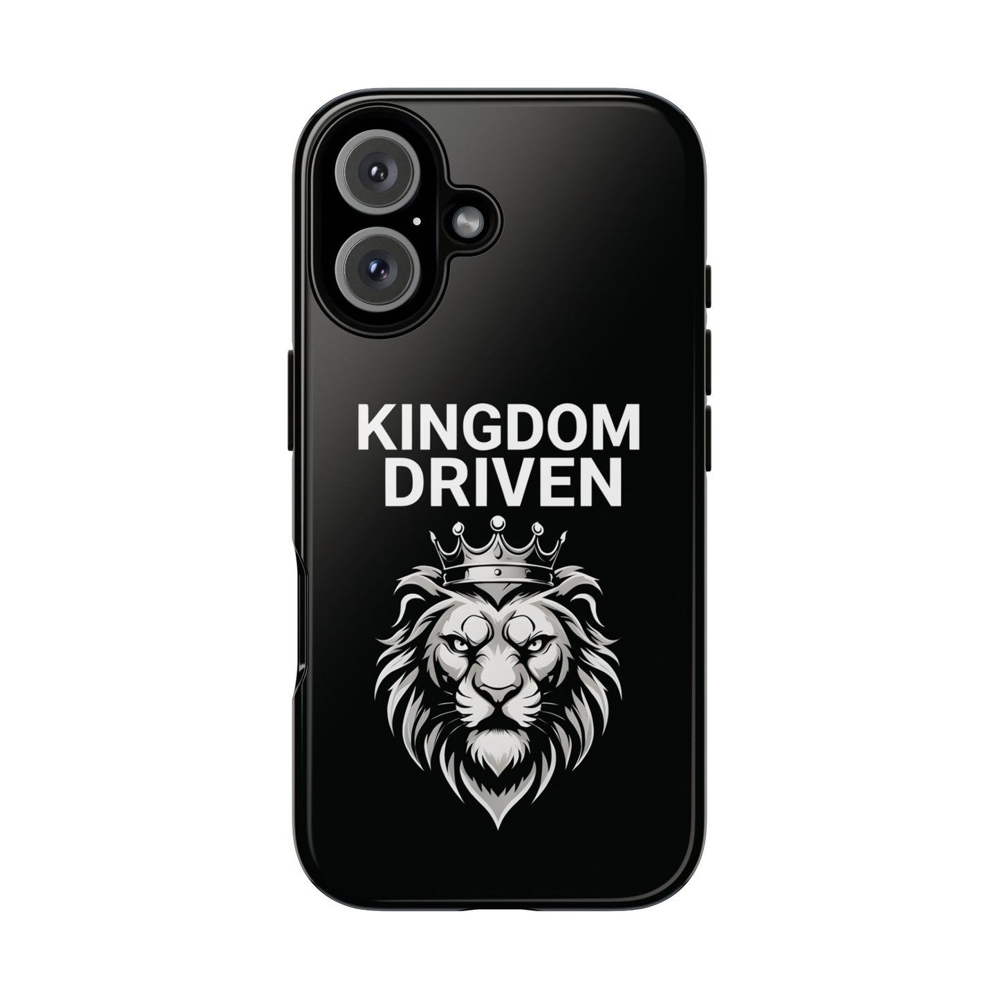 Kingdom Driven Phone Case - Royal Lion Design for iPhone 12 to iPhone 16