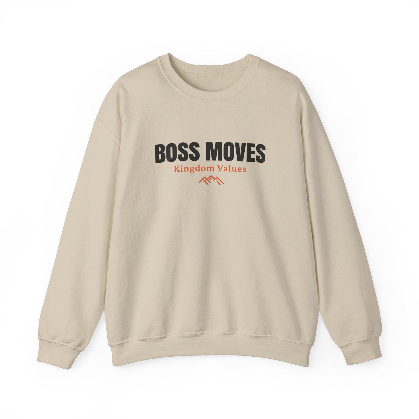 Boss Moves Crewneck Sweatshirt – Soft & Cozy Unisex Pullover for Casual & Streetwear Style