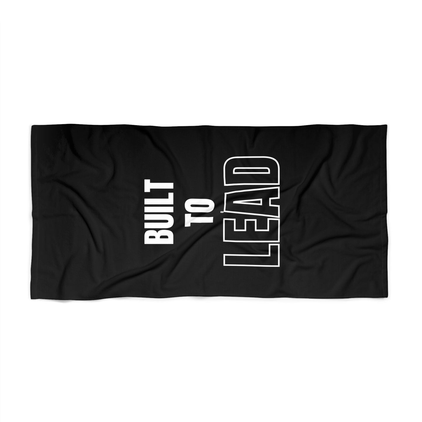 Built to Lead Beach Towel – Soft, Quick-Dry & Absorbent for Pool, Beach & Travel