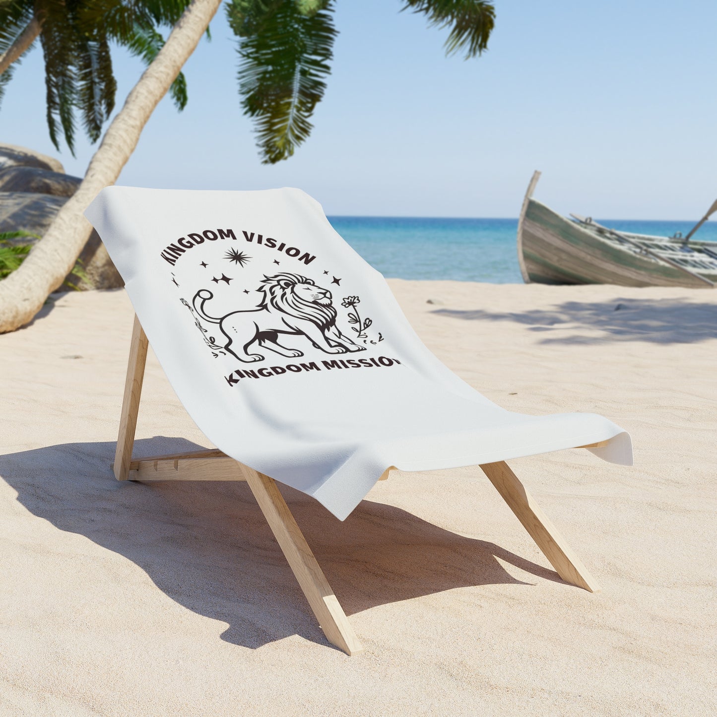 Kingdom Vision Kingdom Mission Beach Towel – Soft, Absorbent & Perfect for Pool or Travel