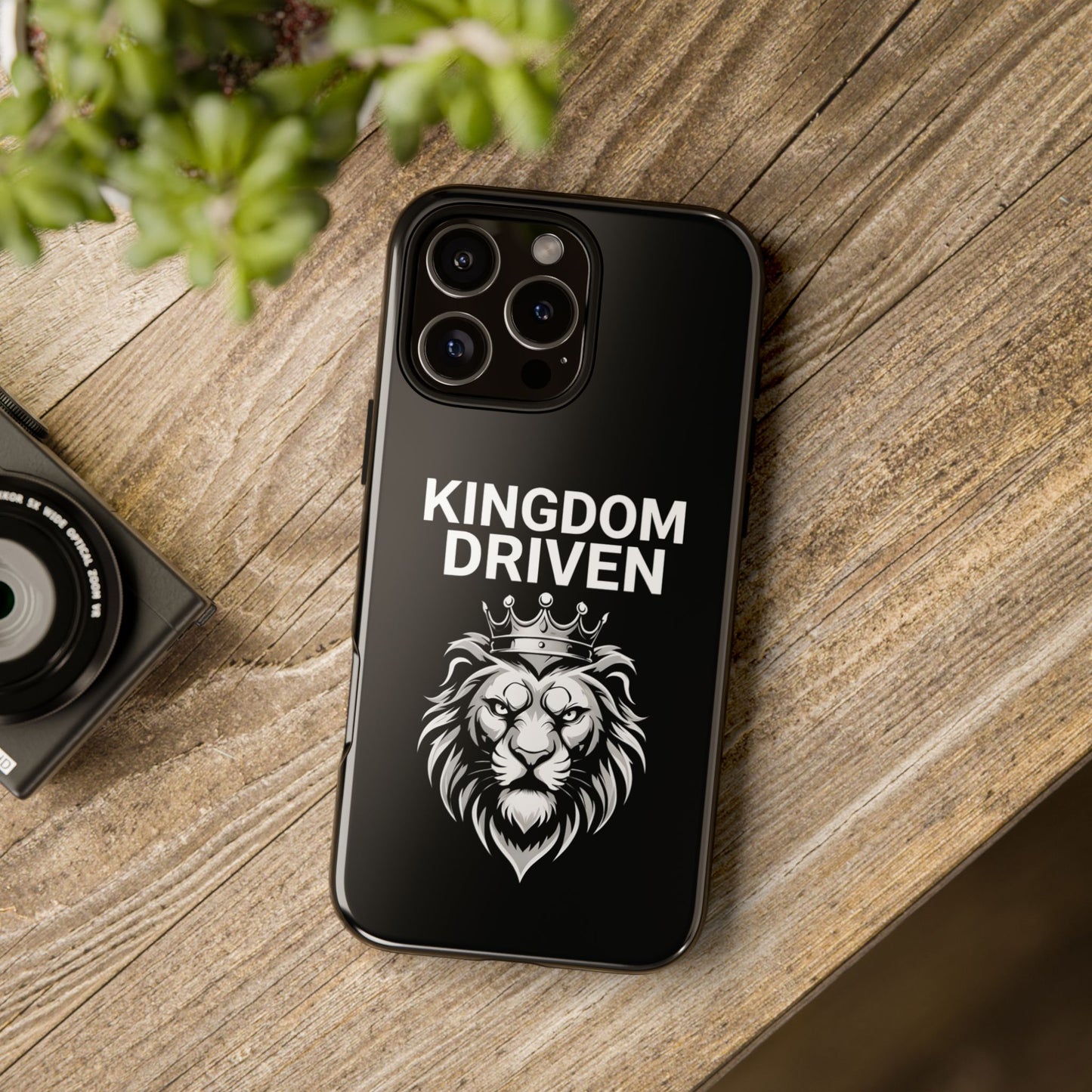Kingdom Driven Phone Case - Royal Lion Design for iPhone 12 to iPhone 16