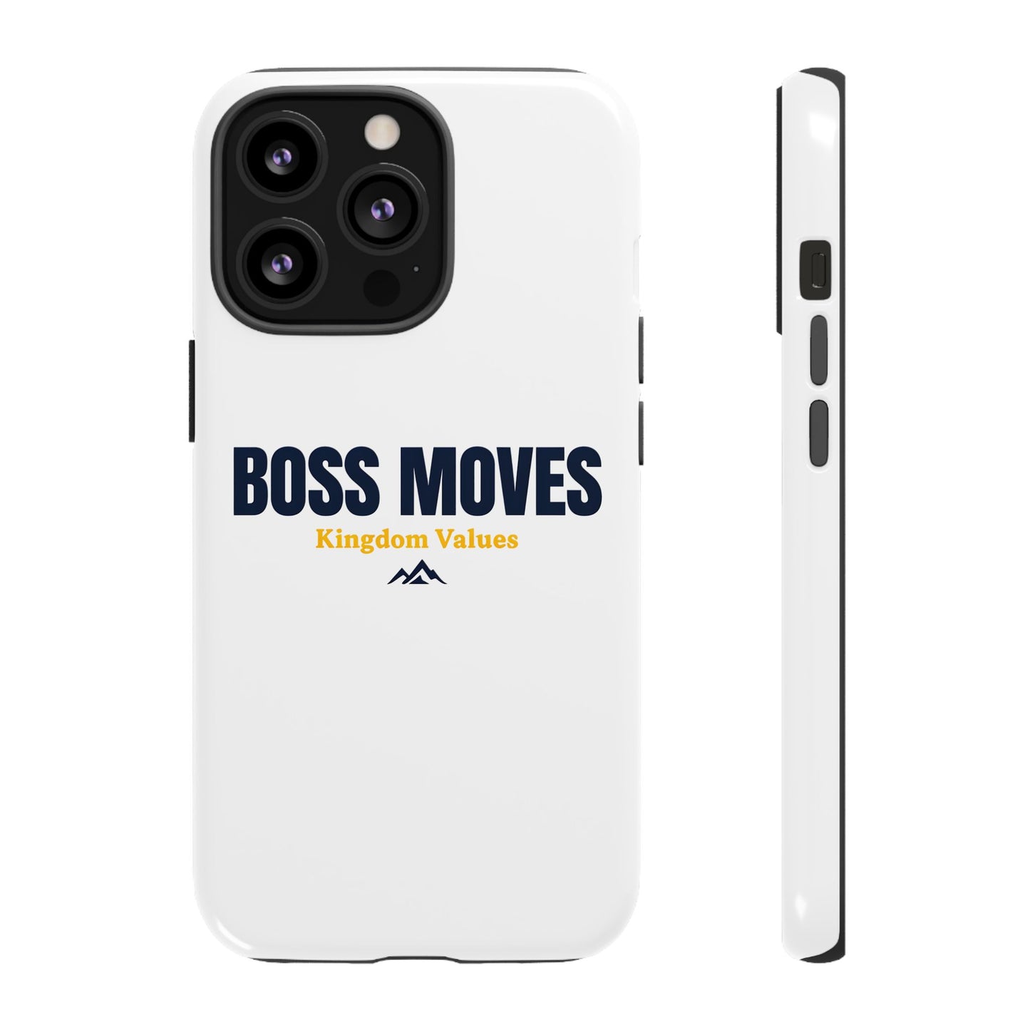 Boss Moves Phone Case - Kingdom Values Design for iPhone 12 to iPhone 16