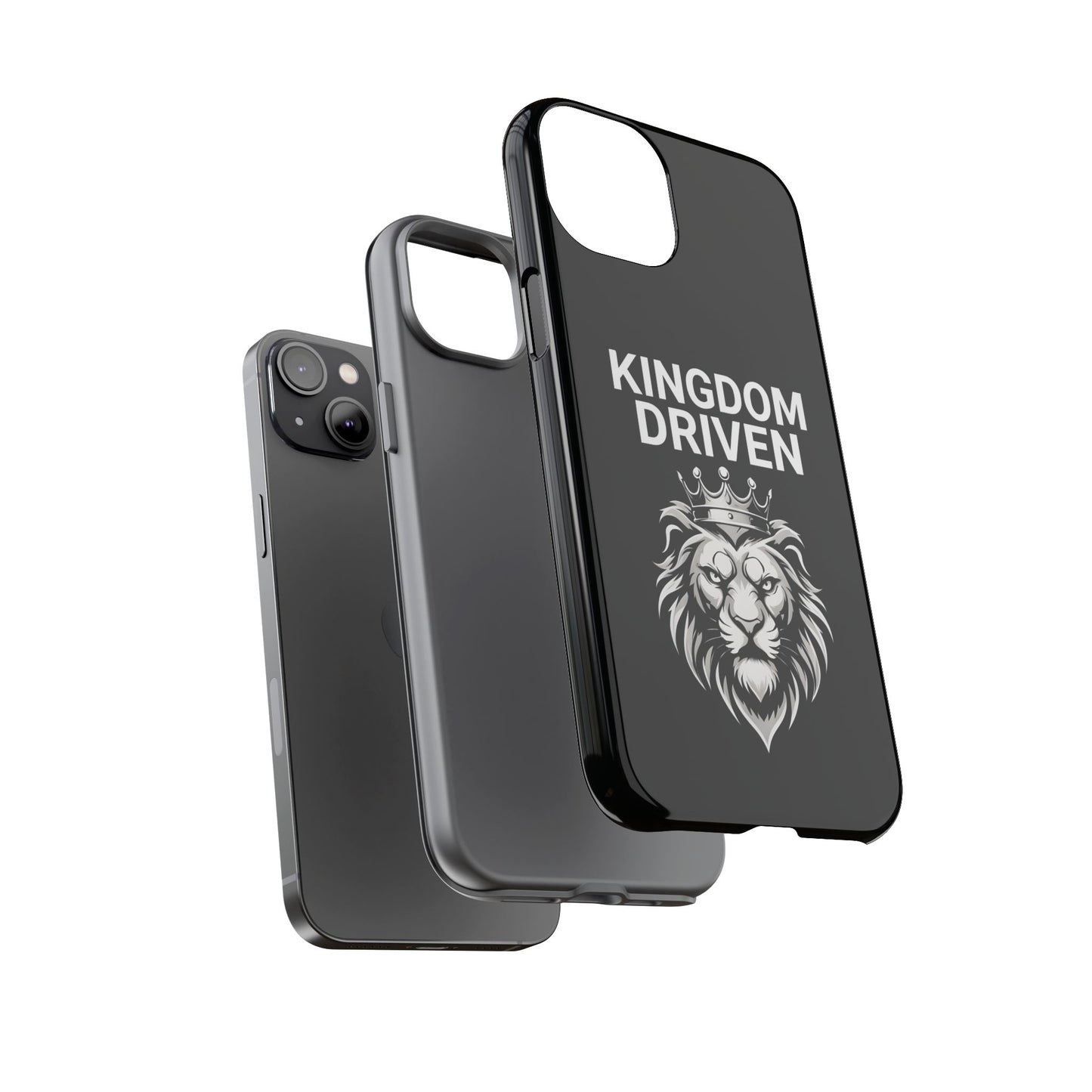 Kingdom Driven Phone Case - Royal Lion Design for iPhone 12 to iPhone 16