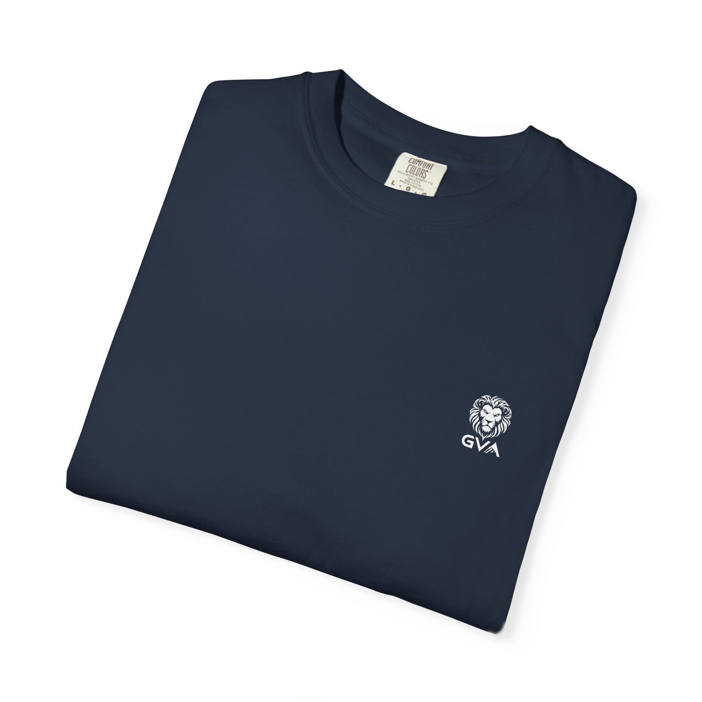GVA Alpha Presence Unisex T-Shirt – Soft Garment-Dyed Cotton Tee for Festivals, Chill Days, Gifts, and Summer Vibes