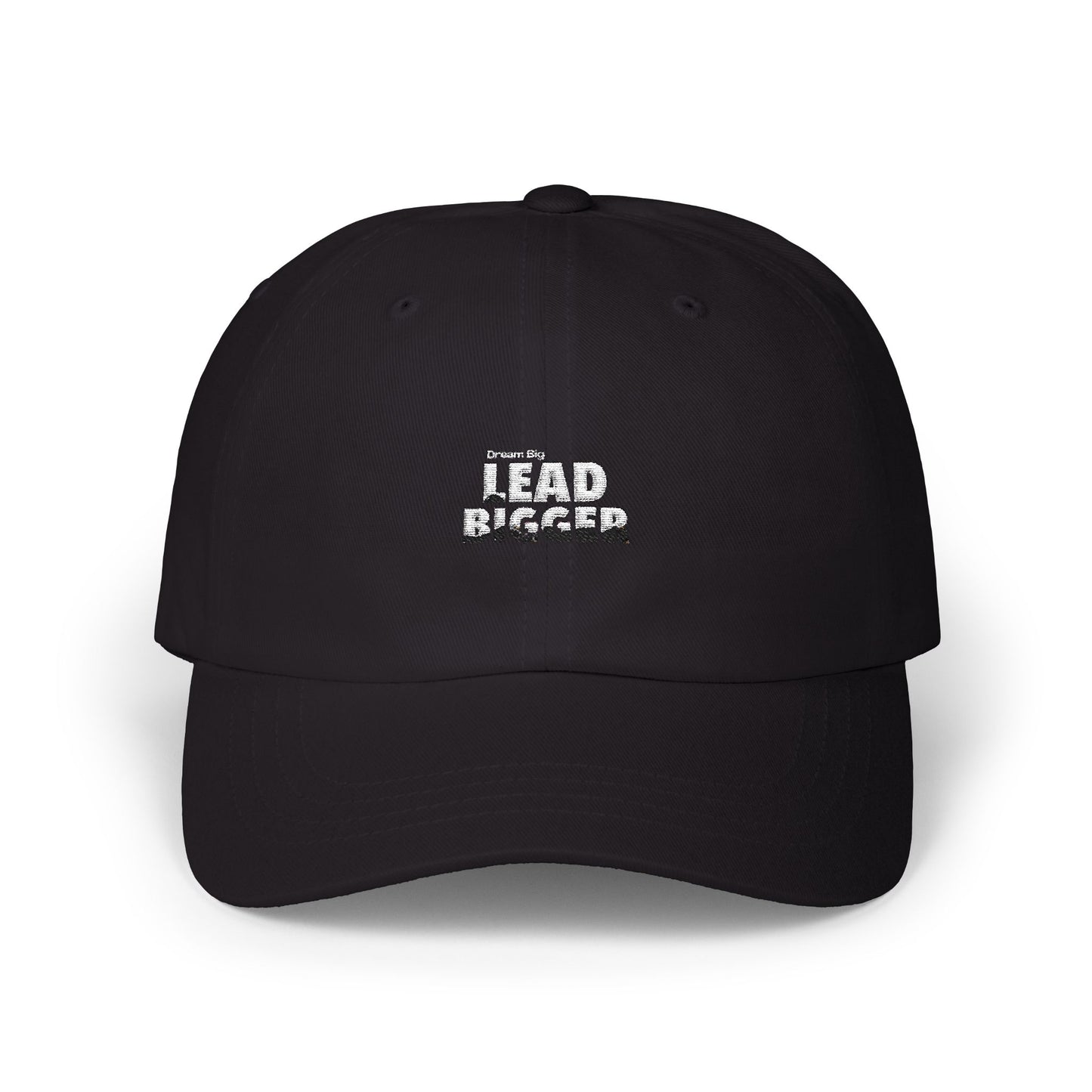 Lead Bigger Dad Cap โ Adjustable Cotton Hat for Casual & Everyday Wear
