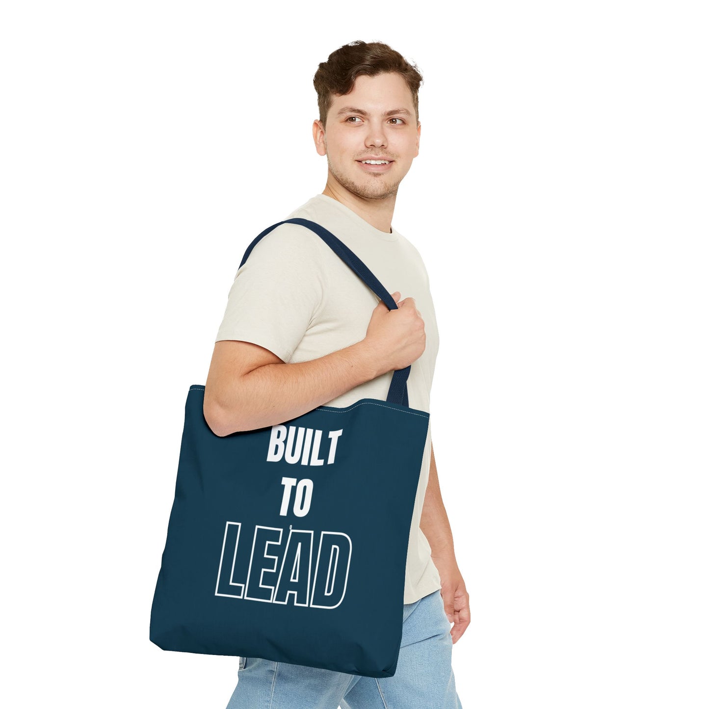 Built to Lead Durable Everyday Tote Bag – Spacious, Lightweight & Versatile for Work, Gym & Travel