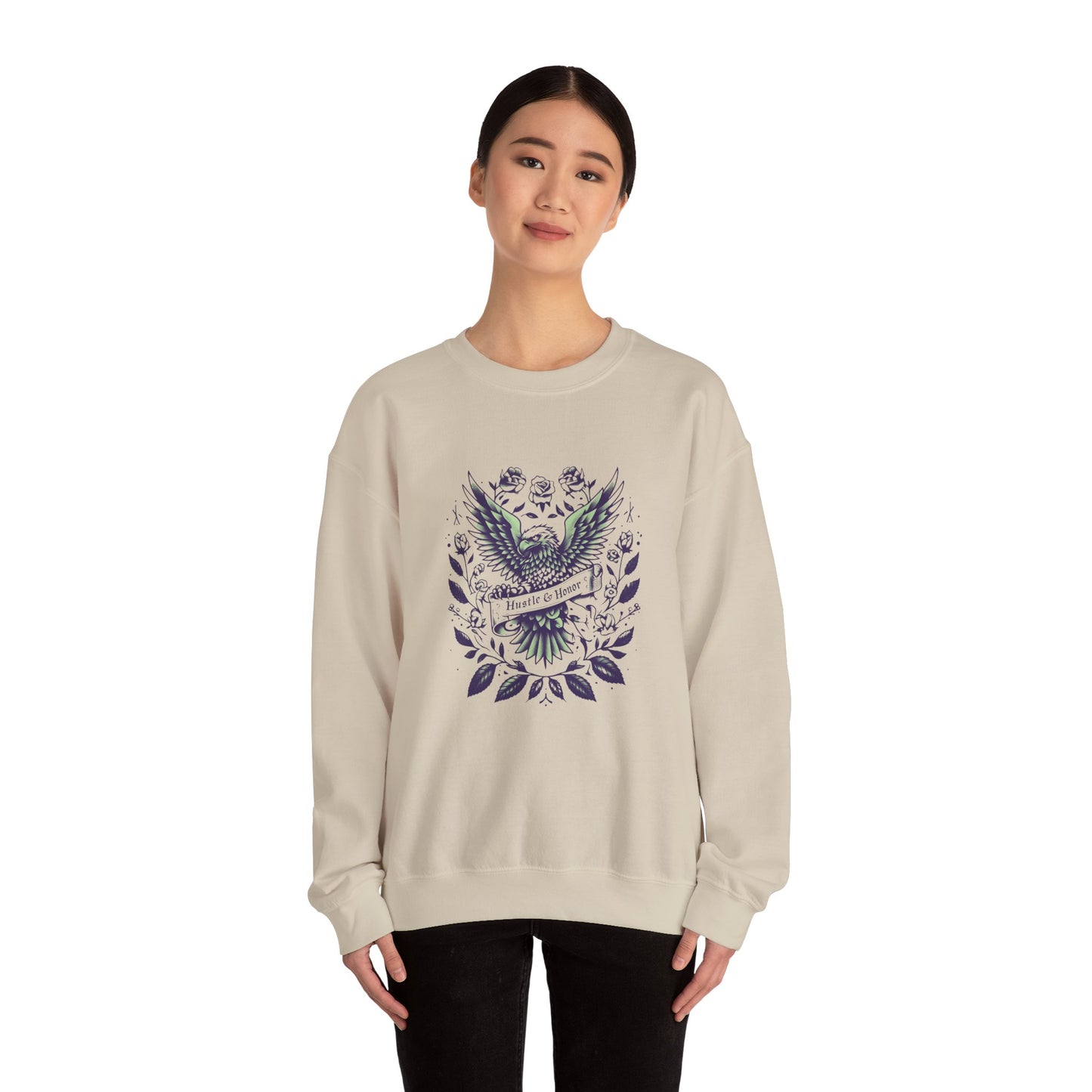 Unisex Heavy Blend Crewneck Sweatshirt – Soft Fleece, Classic Fit, Warm & Durable
