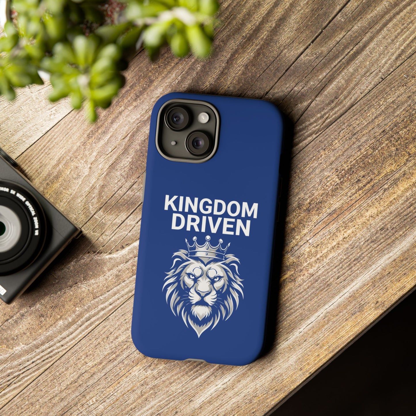 Kingdom Driven Phone Case - Royal Lion Design for iPhone 12 to iPhone 16