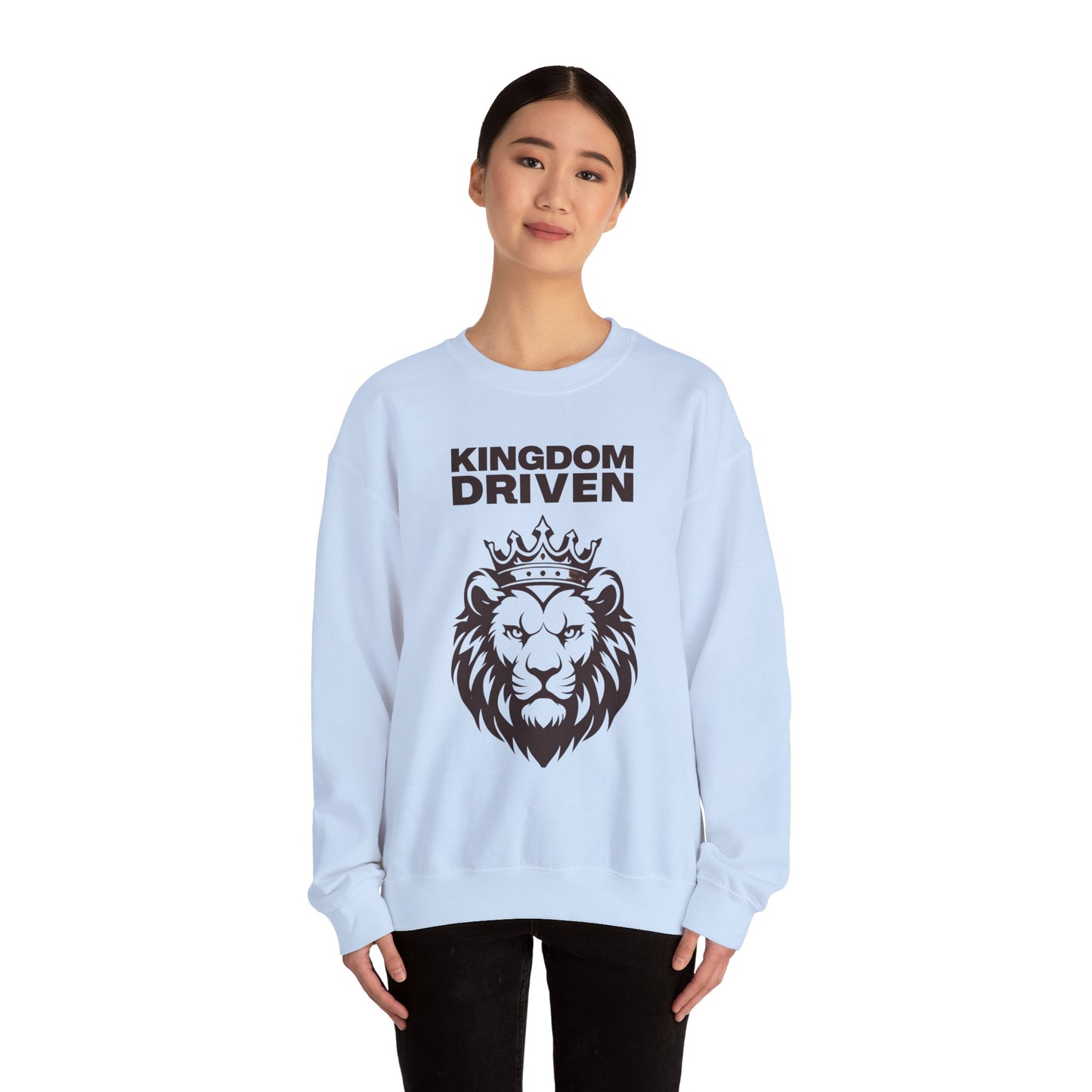 Kingdom Driven Crewneck Sweatshirt – Premium Comfort, Soft Fleece, Casual & Athletic Wear