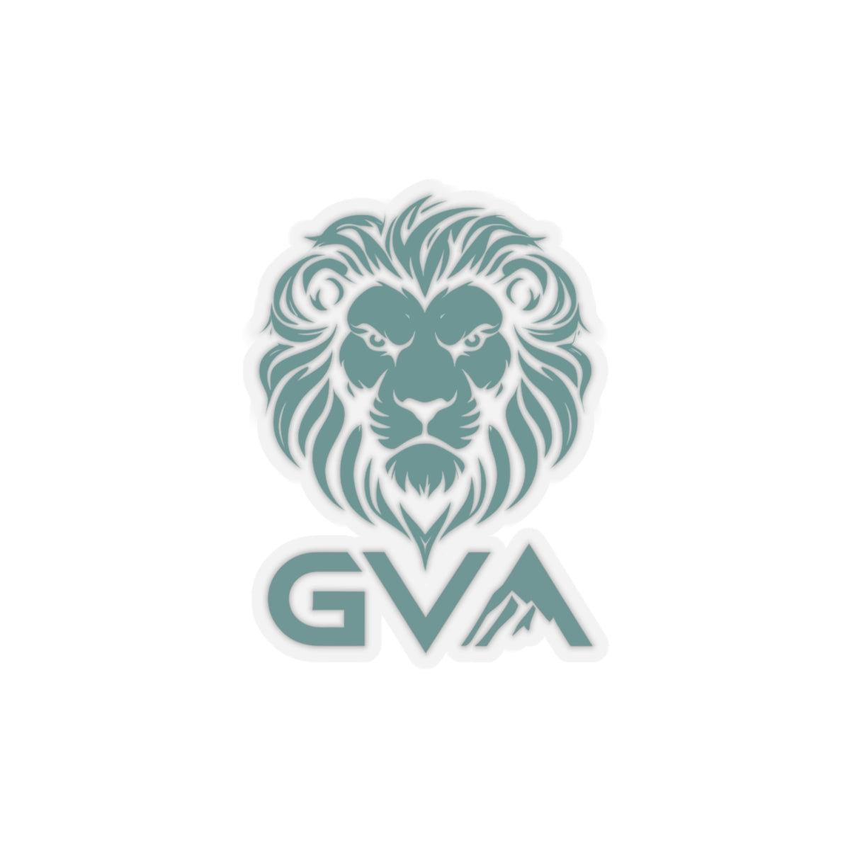 GVA Logo Sticker – Durable Kiss-Cut Design, Glossy Finish, Scratch-Resistant