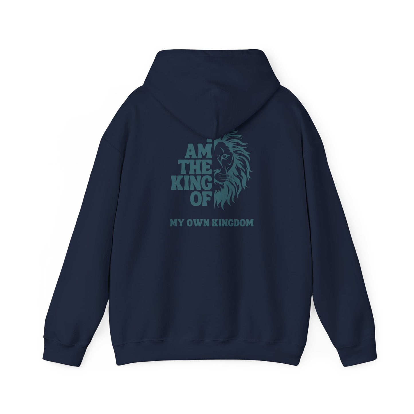 King Design Unisex Heavy Blend Hoodie – Soft Fleece, Warm & Durable for Everyday Wear