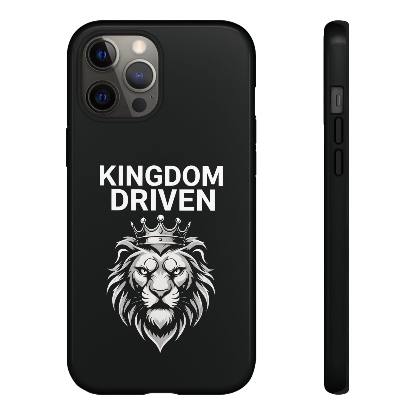 Kingdom Driven Phone Case - Royal Lion Design for iPhone 12 to iPhone 16