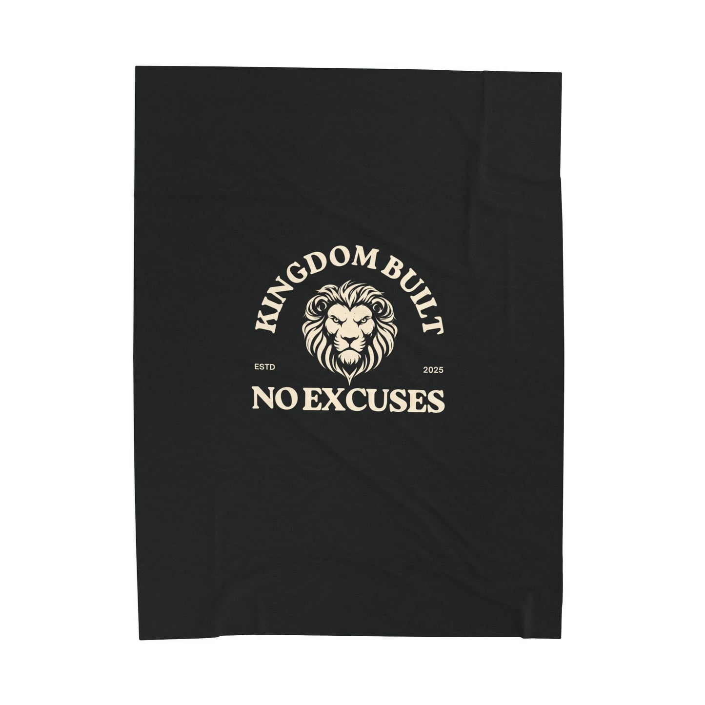 Kingdom Built Velveteen Plush Blanket – Ultra-Soft, Warm & Durable for Home & Gifts