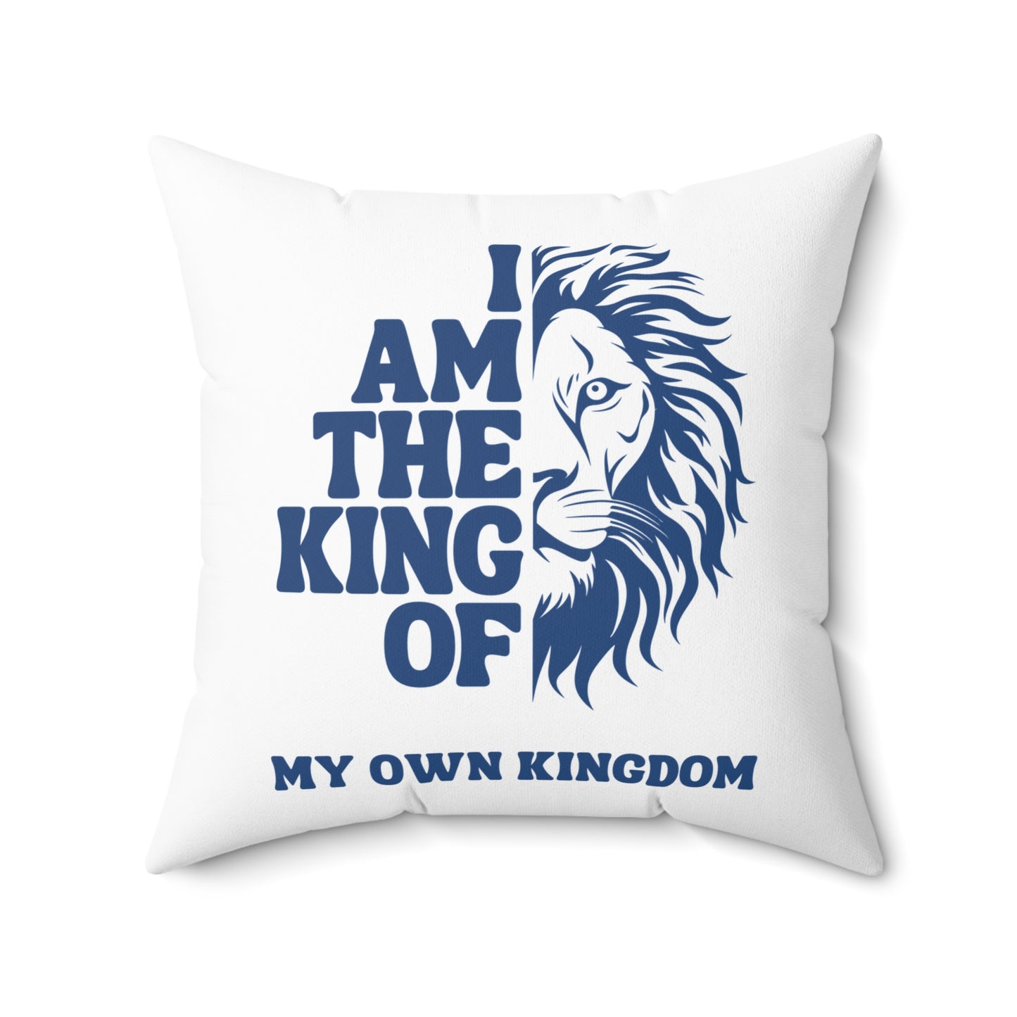 King Design Soft & Durable Square Pillow – Plush Polyester Cushion for Home & Office Decor