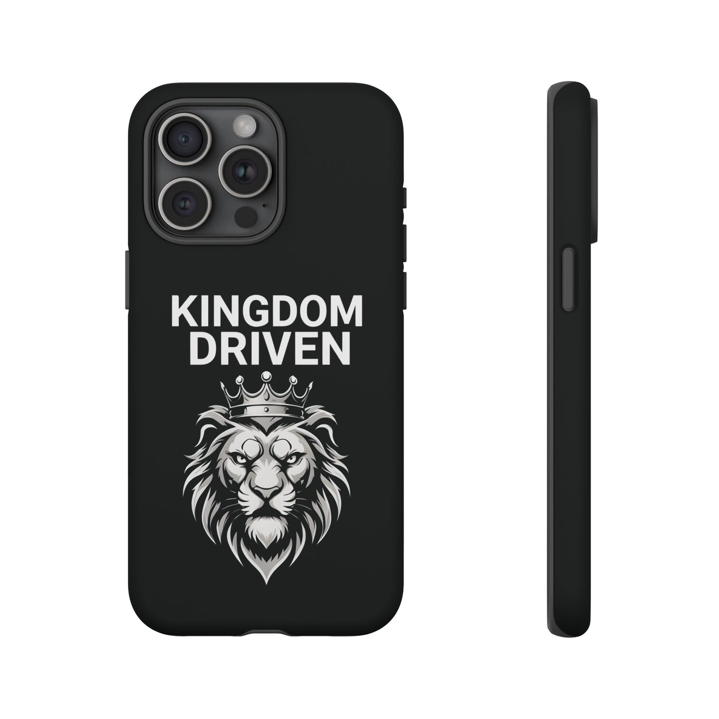 Kingdom Driven Phone Case - Royal Lion Design for iPhone 12 to iPhone 16