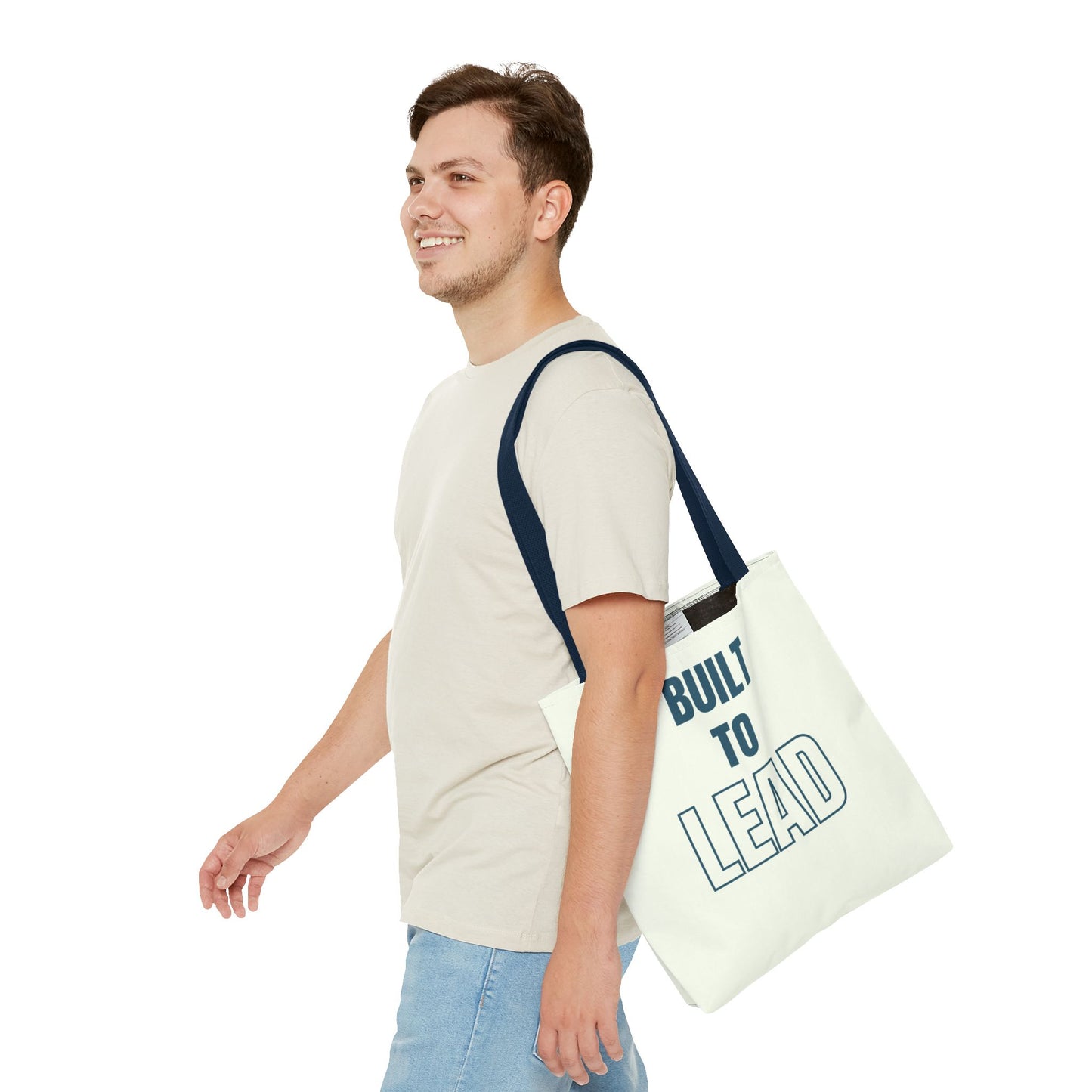 Built to Lead Durable Everyday Tote Bag – Spacious, Lightweight & Versatile for Work, Gym & Travel