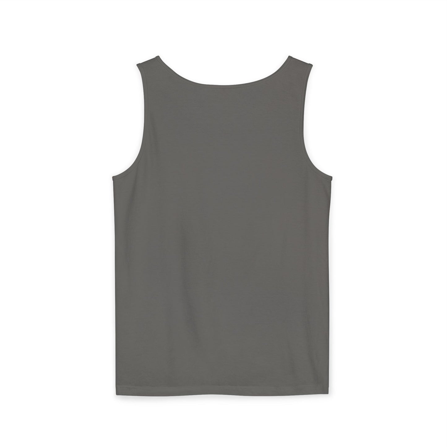Beach Time (Ivory) Unisex Garment-Dyed Tank Top – Summer Fit for Beach Days, Relaxed Casual Wear, Travel Outfit