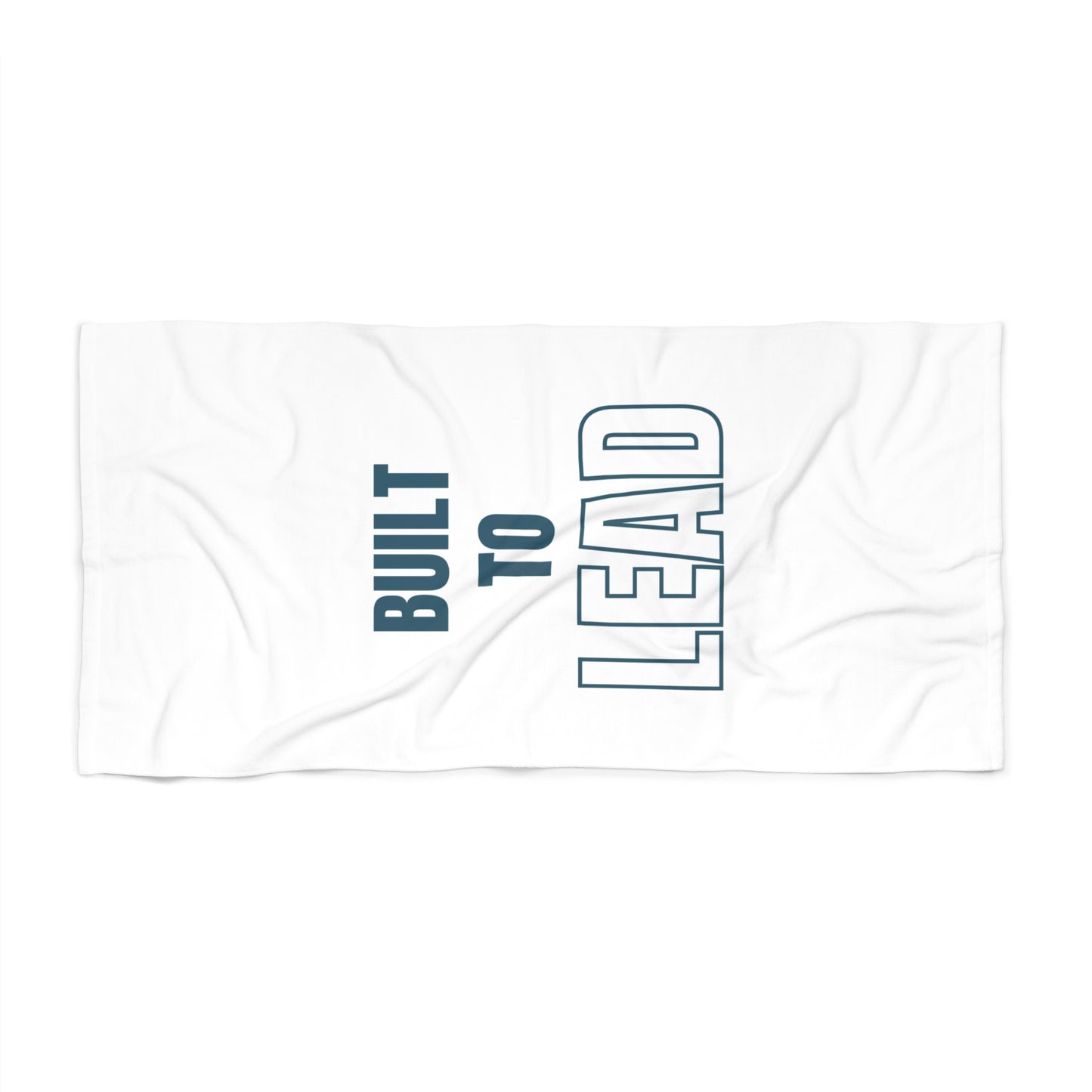 Built to Lead Beach Towel – Soft, Quick-Dry & Absorbent for Pool, Beach & Travel