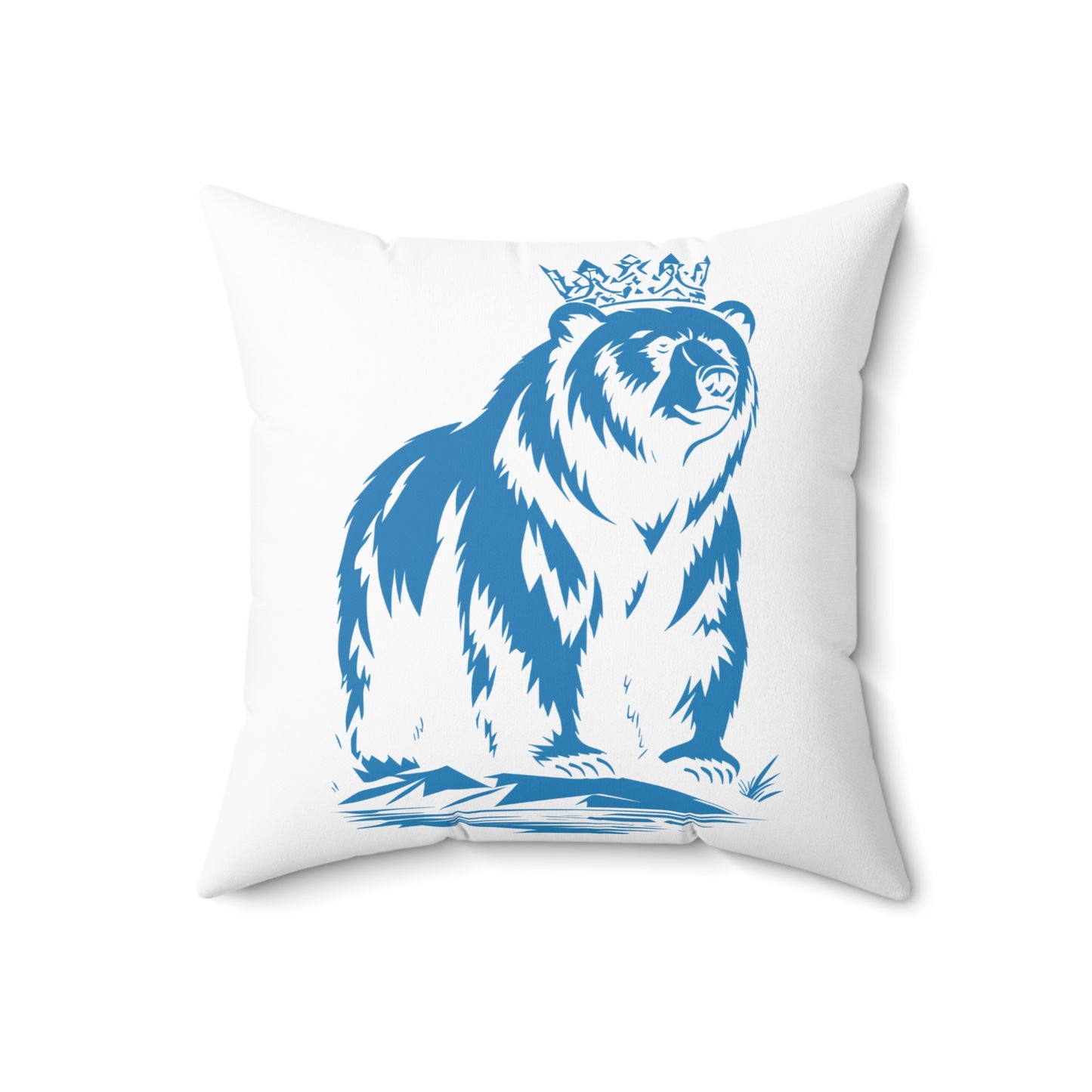 Spirit Animal Soft & Durable Square Pillow – Plush Polyester Cushion for Home & Office Decor
